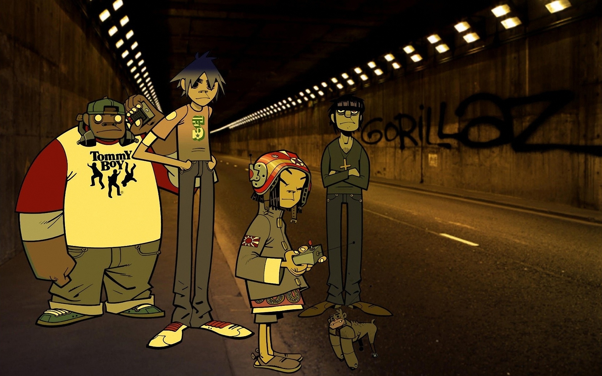 Gorillaz HD wallpaper, Background image, 1920x1200 HD Desktop