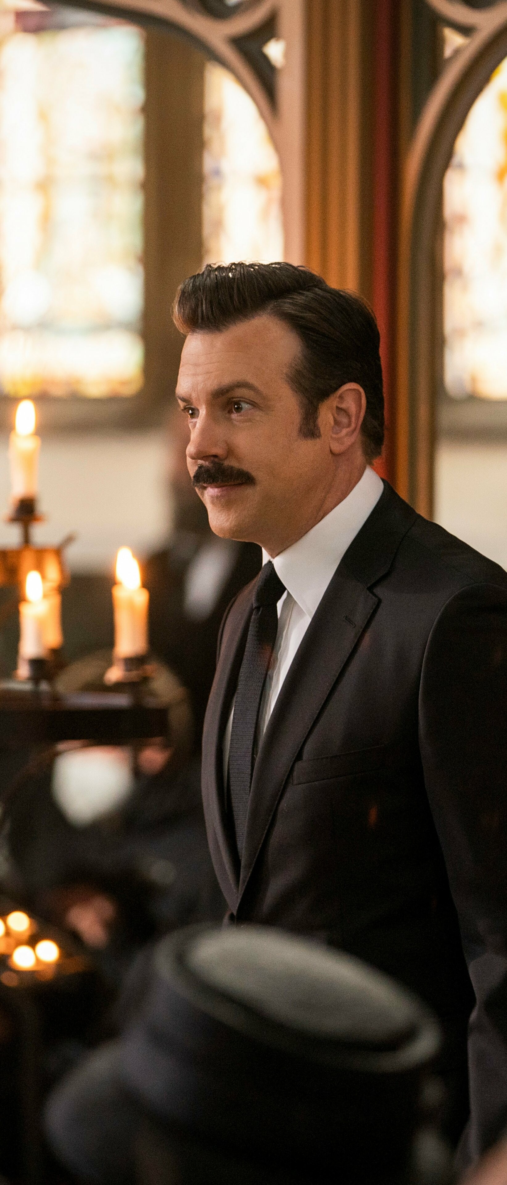 Jason Sudeikis, Ted Lasso Wallpaper, 1650x3840 HD Phone