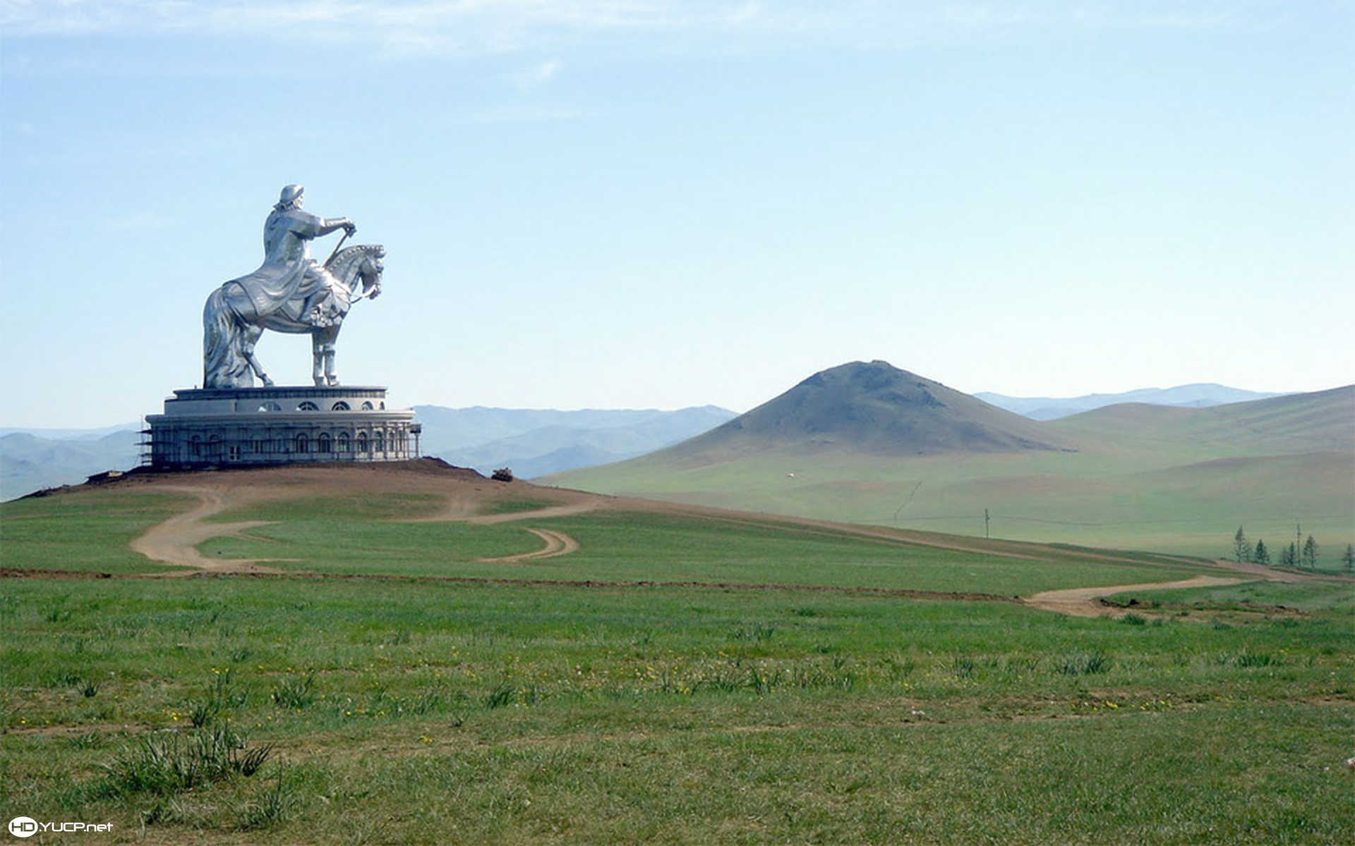 Genghis Khan Statue Complex, Mongolia Wallpaper, 1920x1200 HD Desktop