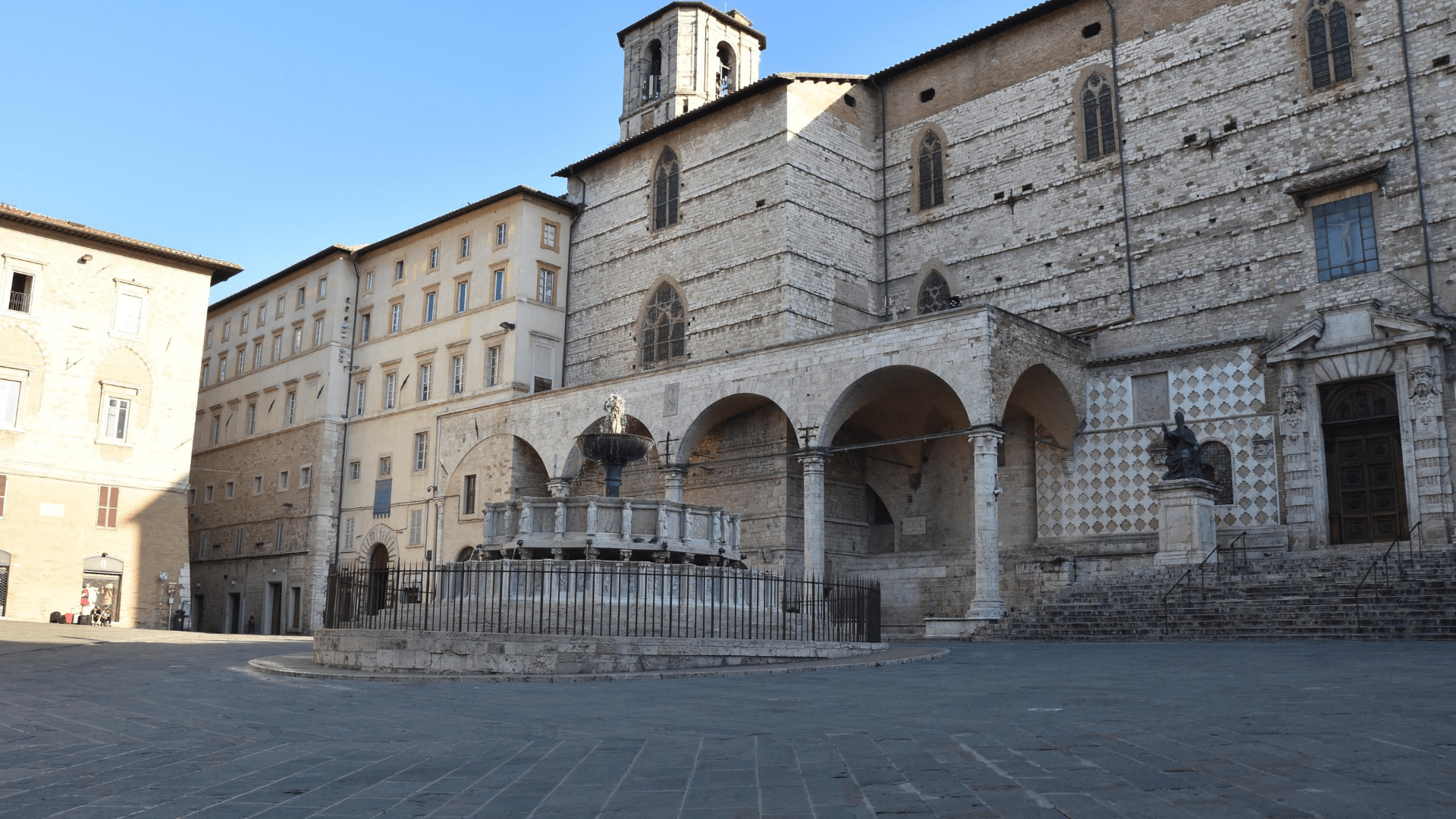 Braccio's history, Perugia in 1416, Historic tale, Monumental figure, 1920x1080 Full HD Desktop