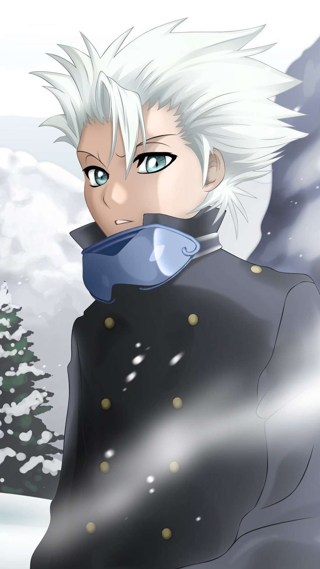 Hitsugaya anime, Captivating wallpaper, Soul Reaper powers, Bleach character, 1080x1920 Full HD Phone