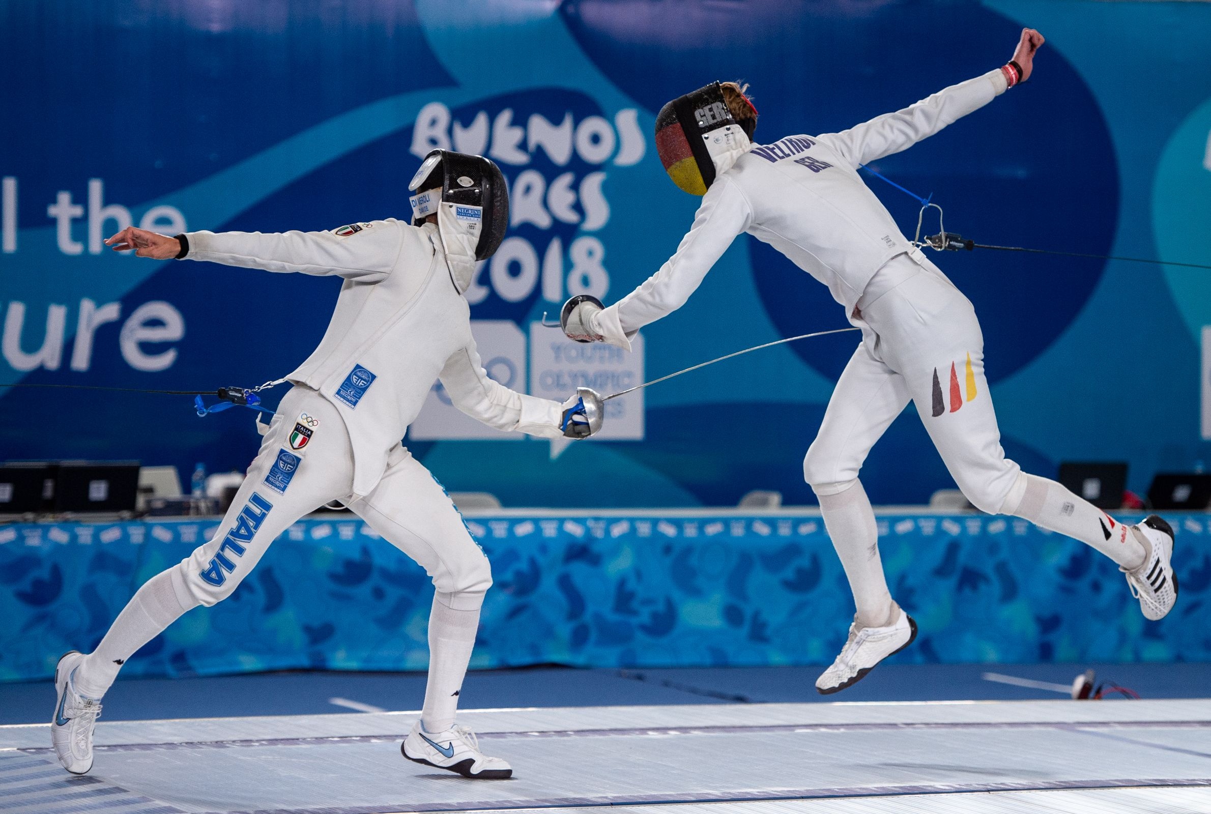 Davide di Veroli vs Paul Veltrup, Fencing Wallpaper, 2380x1600 HD Desktop