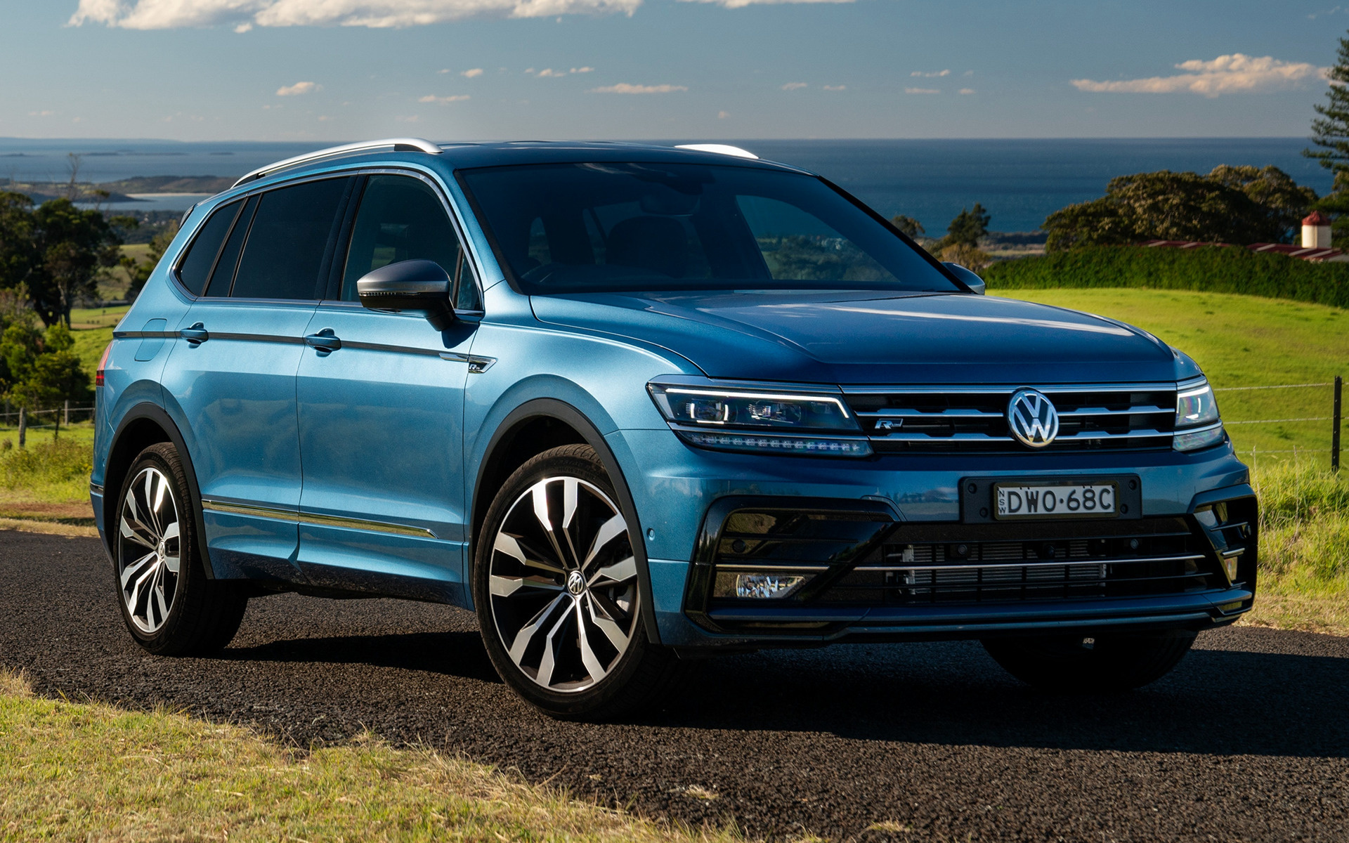 Volkswagen Tiguan, Allspace R Line, 2018, 1920x1200 HD Desktop