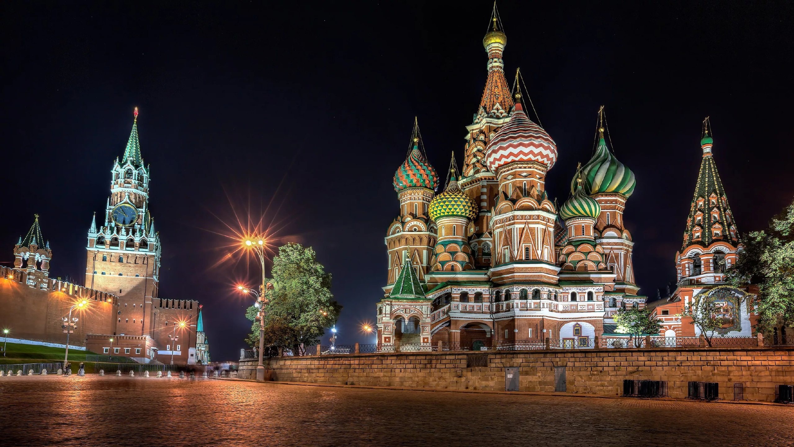 Saint Basil's, Travels, Rustiliuzbot, 2560x1440 HD Desktop