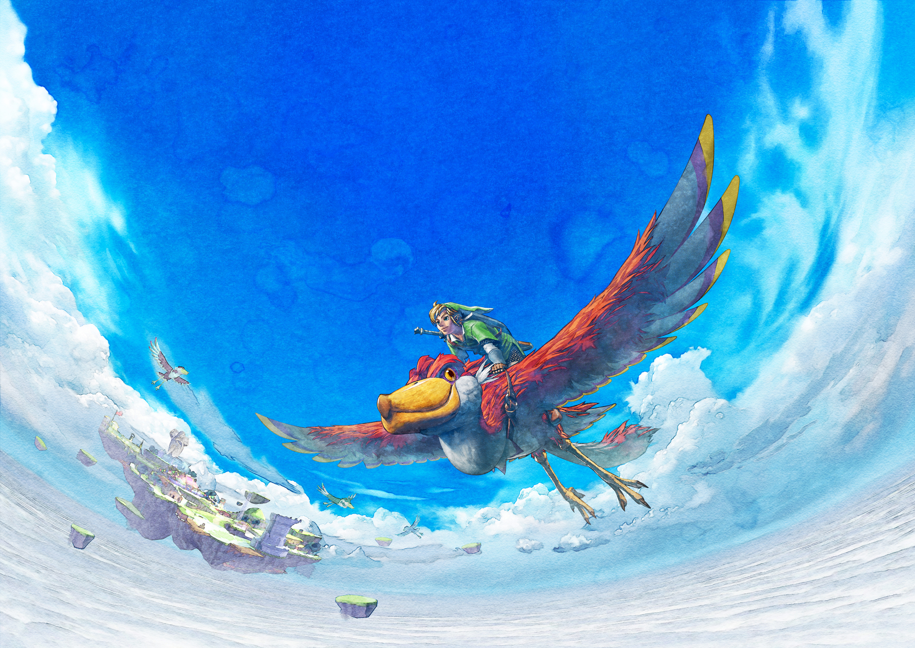 Legend of Zelda, Skyward Sword, Gaming adventure, Epic quest, 3000x2130 HD Desktop