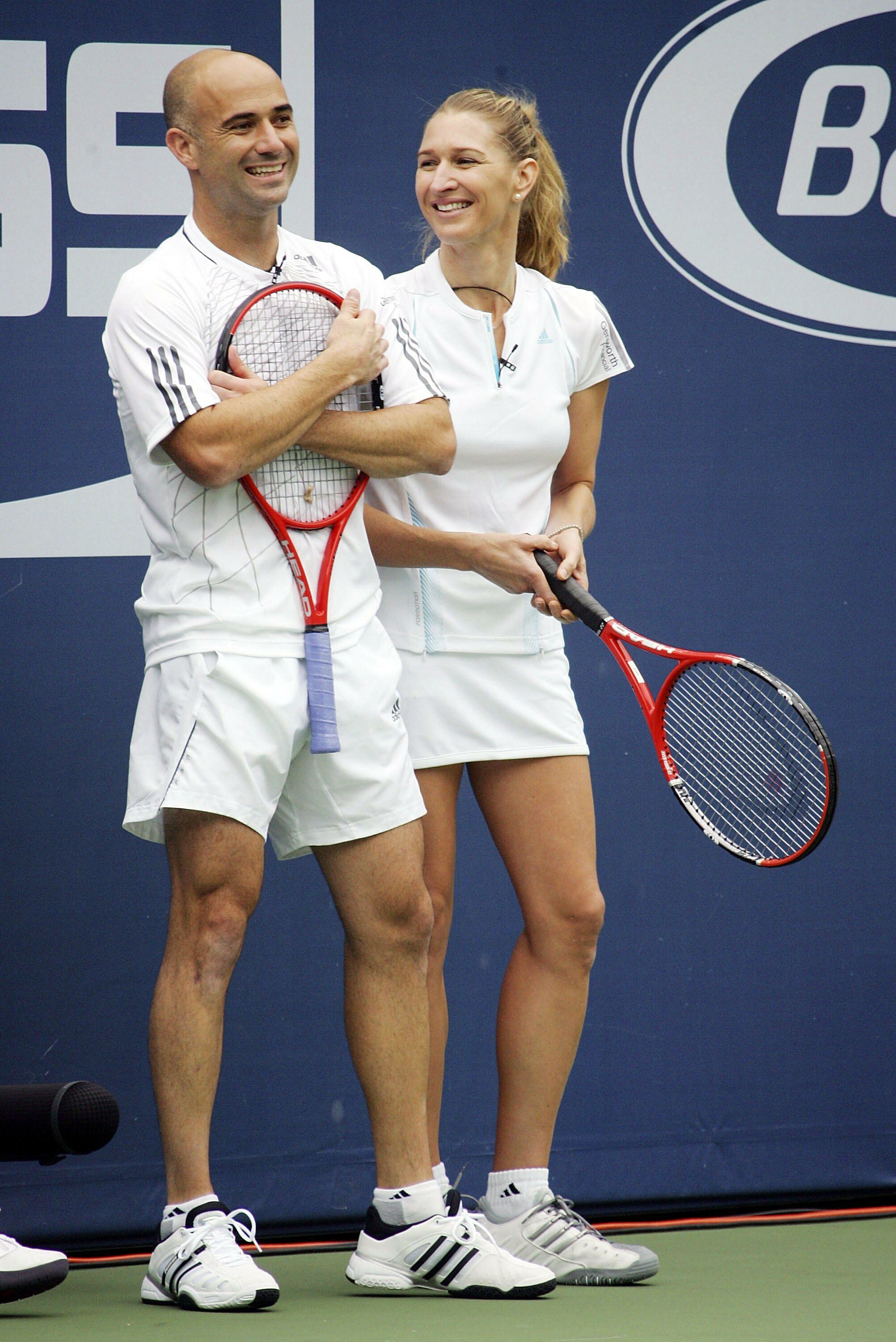 Steffi Graf, Andre Agassi Wallpaper, 2010x3000 HD Phone