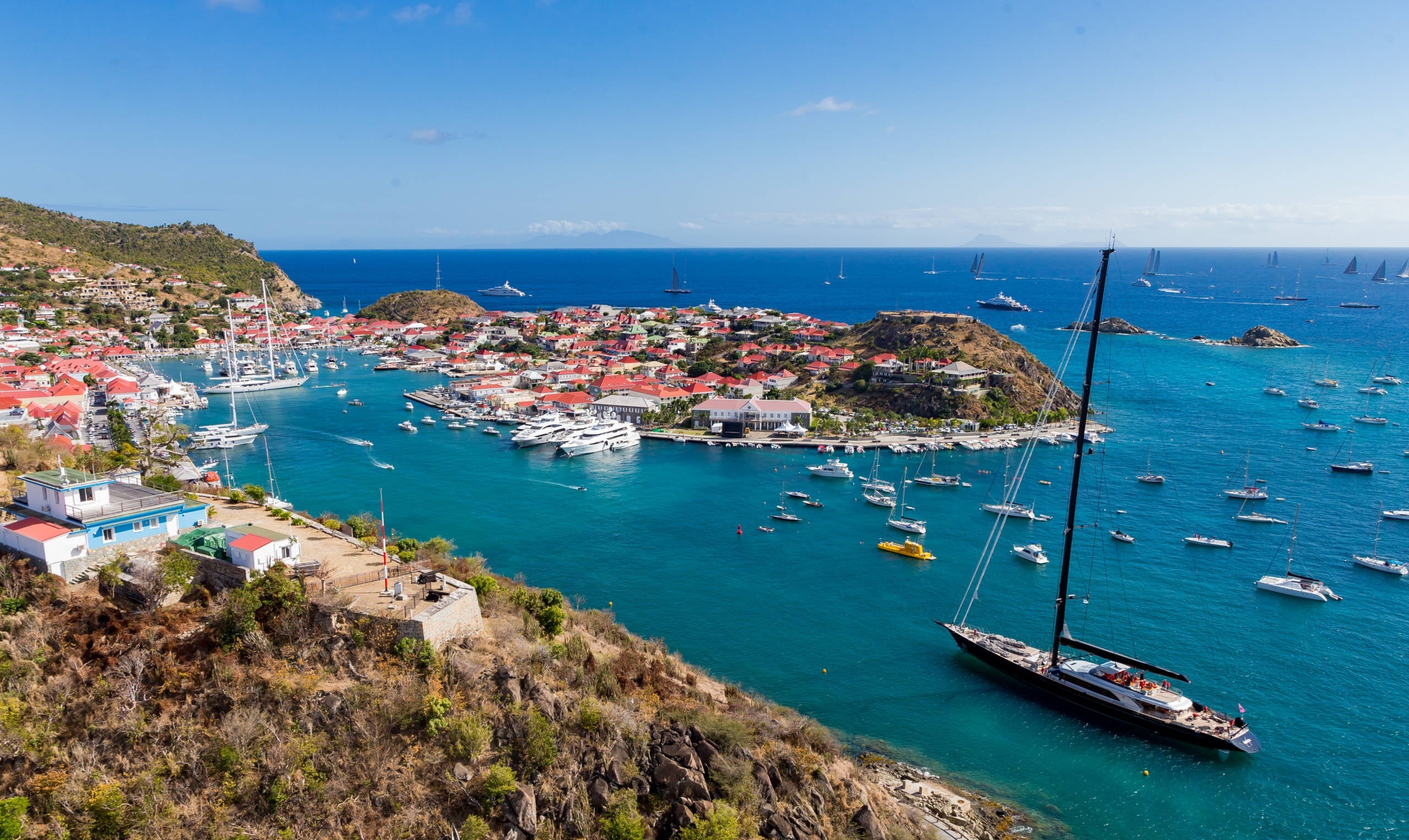 Gustavia, Saint Barthelemy, Snazzy St Barth, Must-visit destination, 2560x1530 HD Desktop