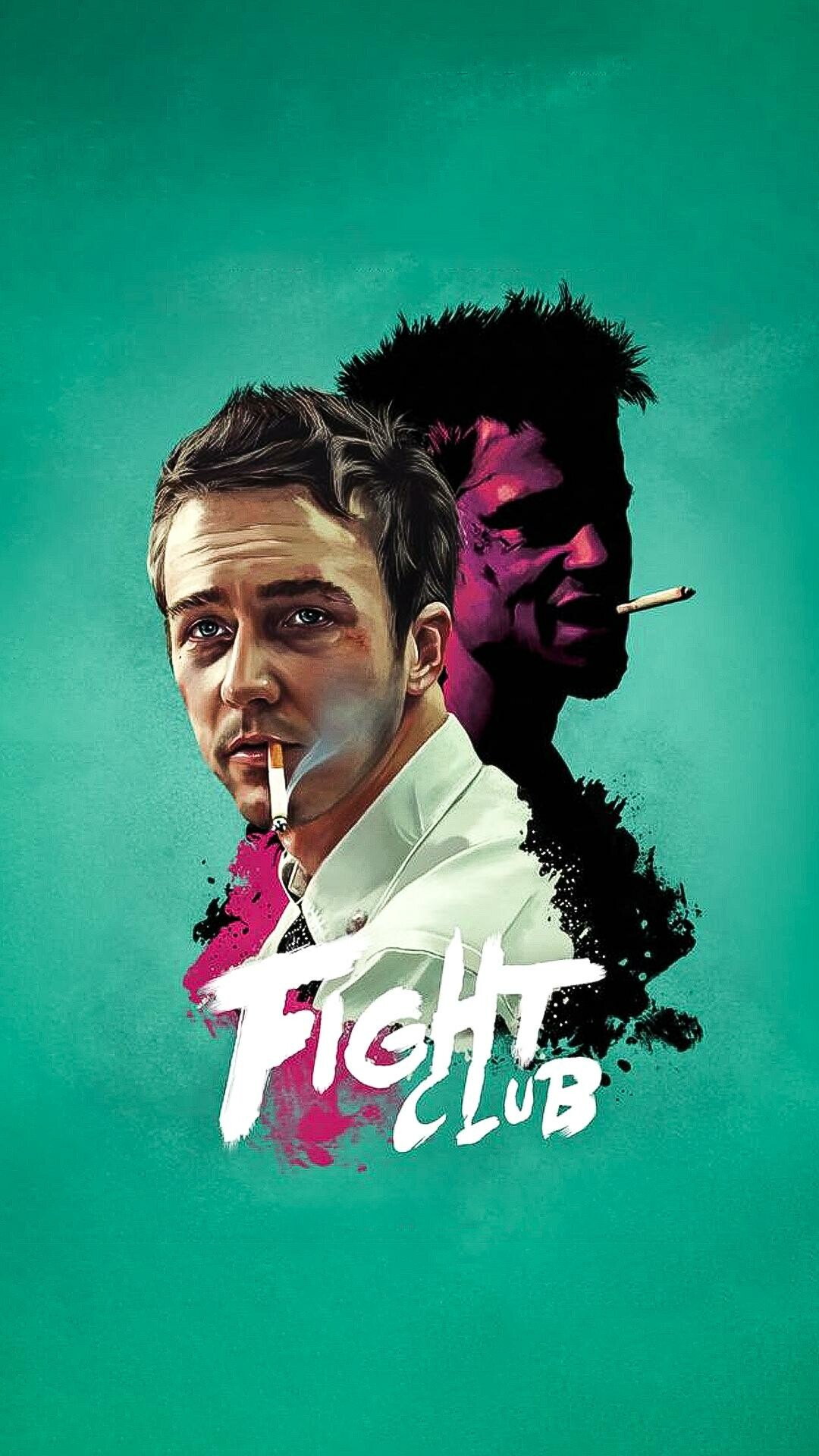 Fight Club iPhone wallpapers, Edgy aesthetic, Dark and gritty, Cult classic, 1080x1920 Full HD Phone