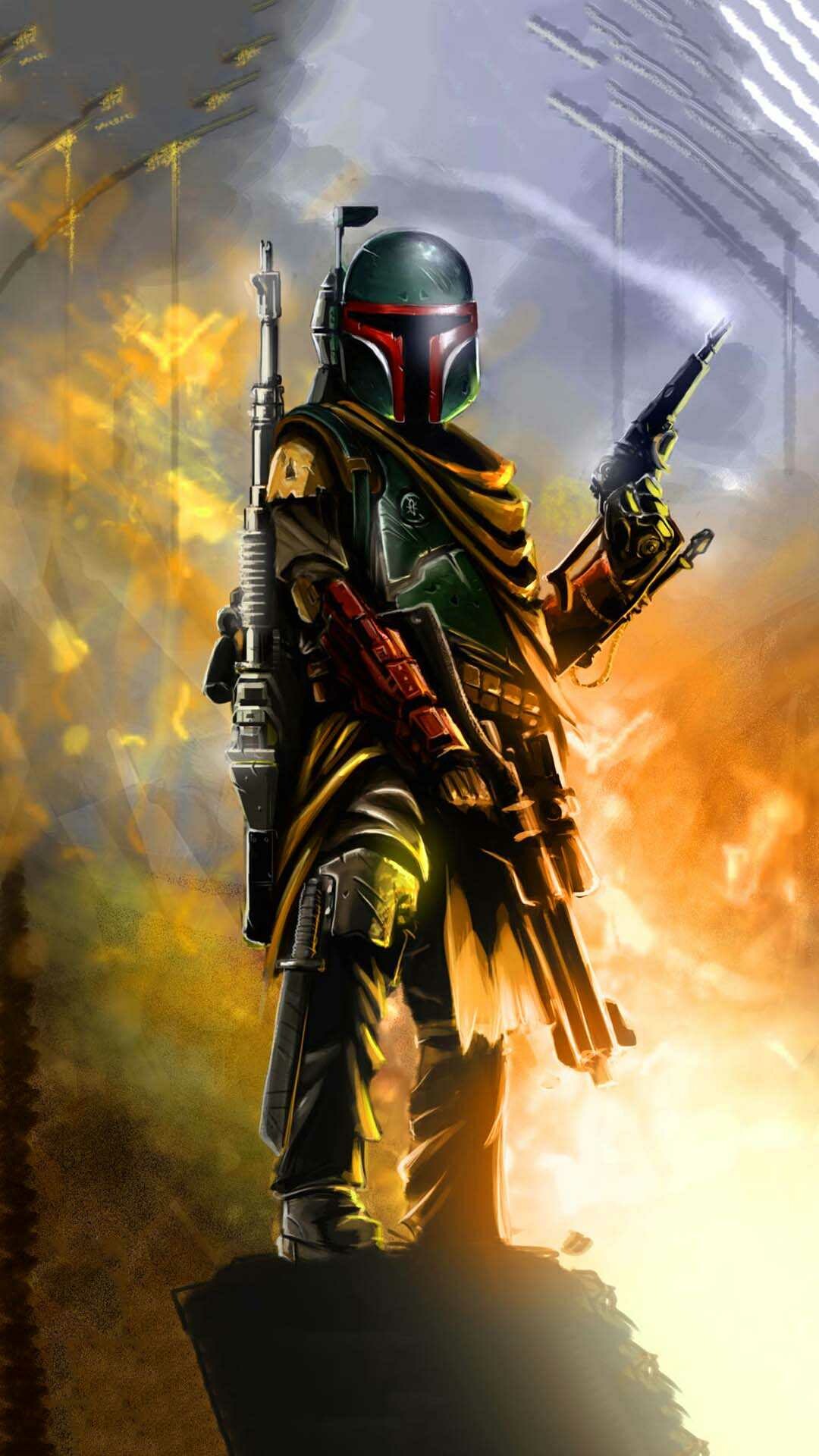 The Book of Boba Fett, Book of Boba Fett, Wallpaper, HD, 1080x1920 Full HD Phone