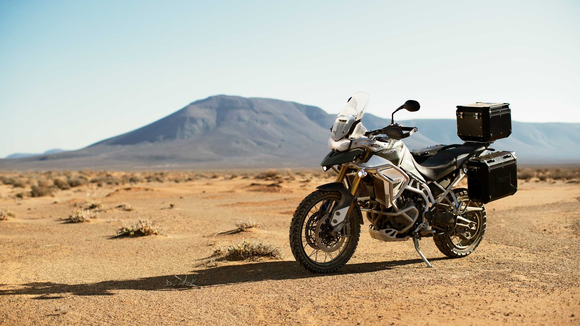 Triumph Tiger 900, Stunning wallpapers, Adventure travel, Thrilling journeys, 1920x1080 Full HD Desktop