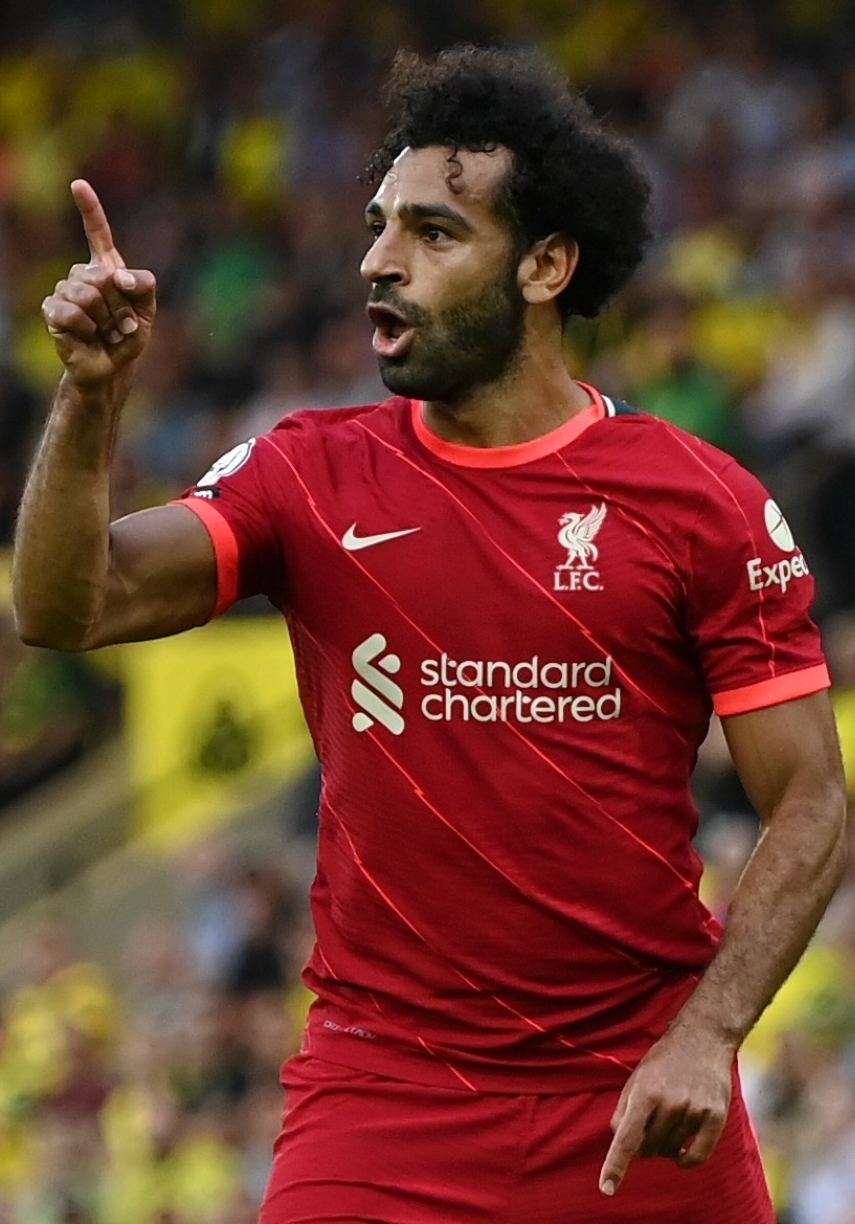 Mohamed Salah, Striking wallpaper, Bold design, Eye-catching, 1670x2390 HD Phone