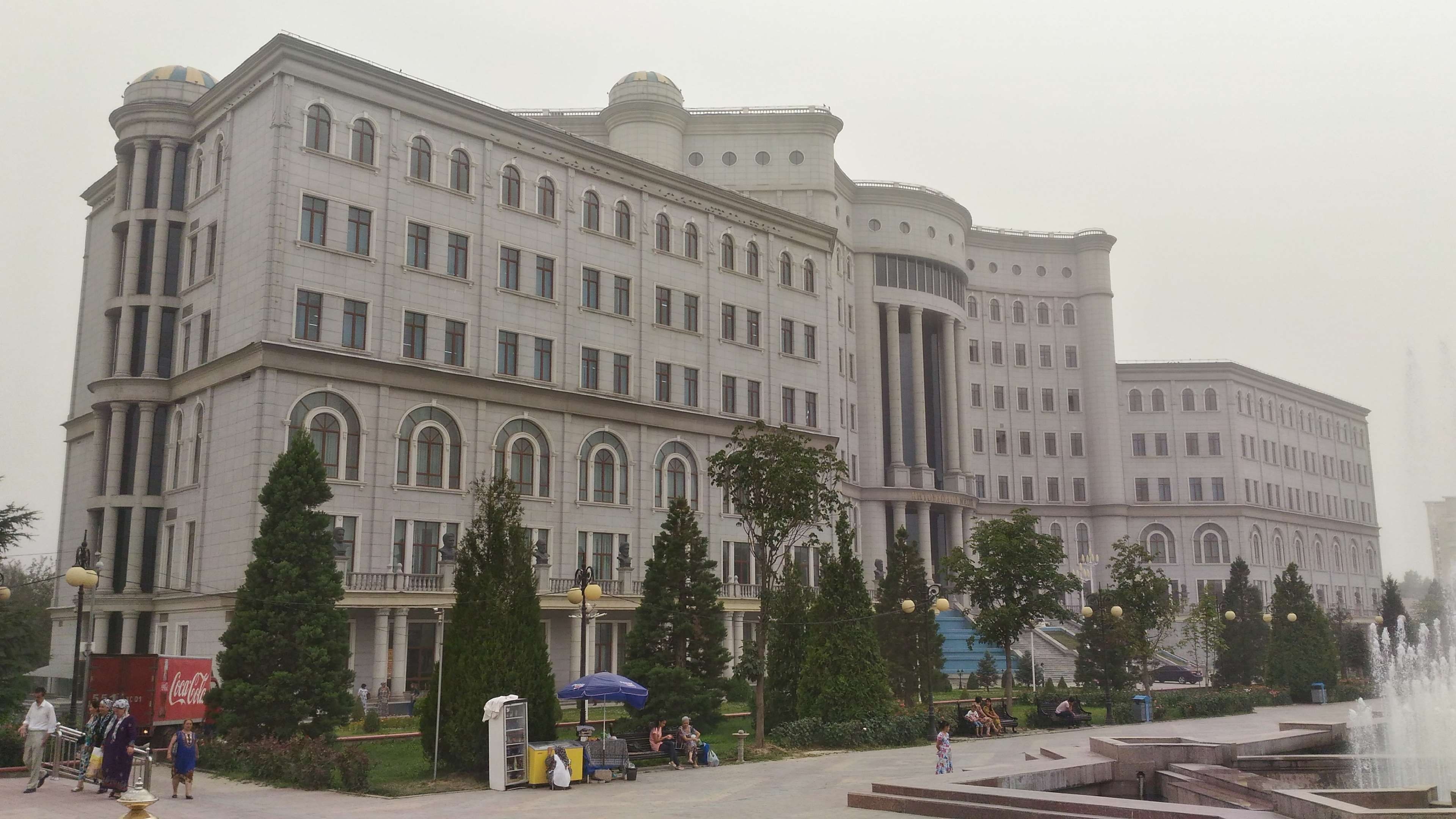 Dushanbe library, National library of Tajikistan, Tajikistan, Dushanbe, 3840x2160 4K Desktop