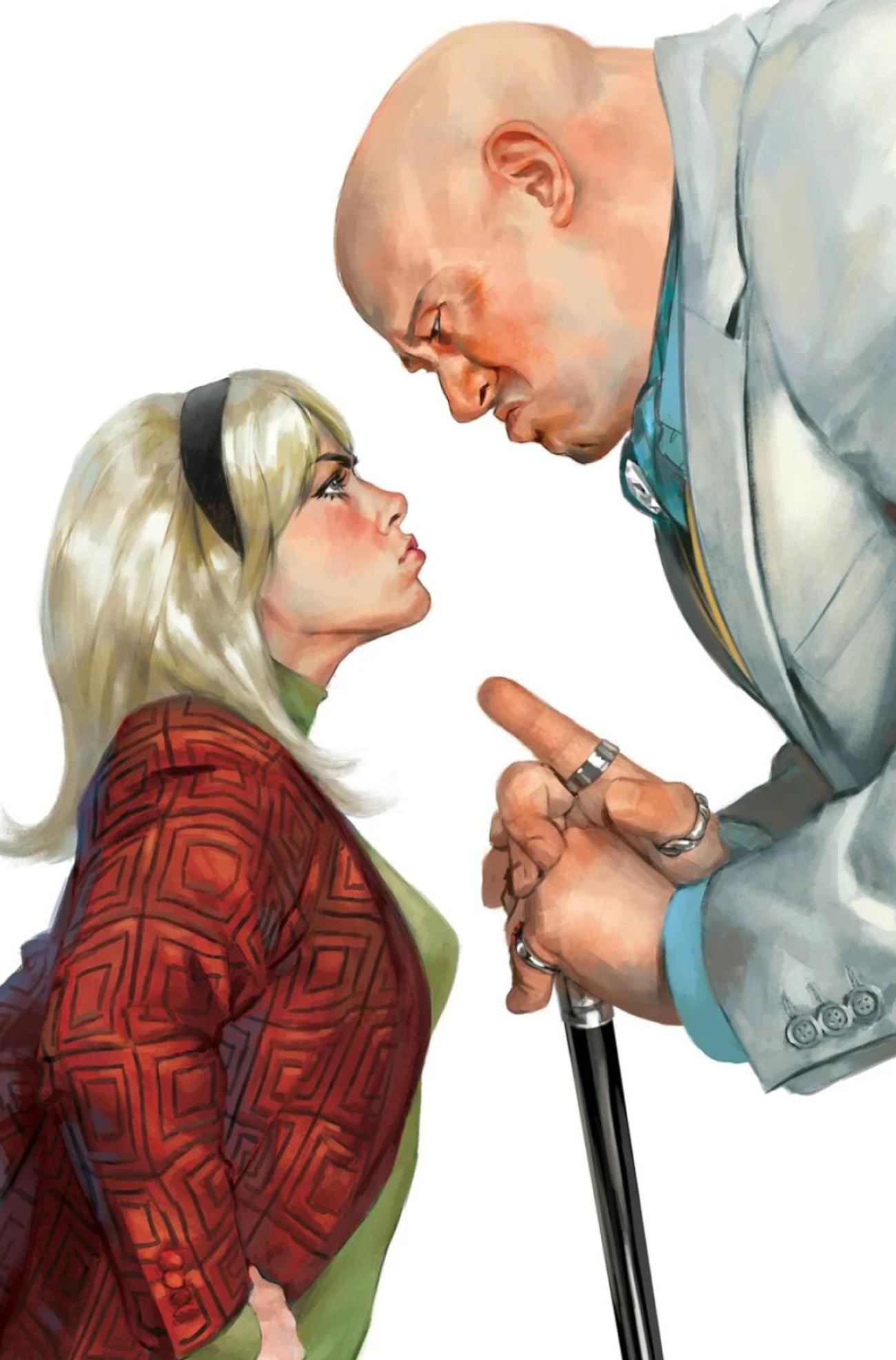 Wilson Fisk, Gwen Stacy (Spider-Man) Wallpaper, 1300x1980 HD Phone