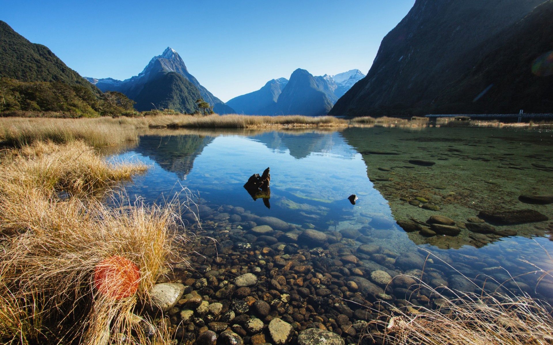 Milford Sound, New Zealand, Widescreen HD Wallpaper, Explore beauty, 1920x1200 HD Desktop