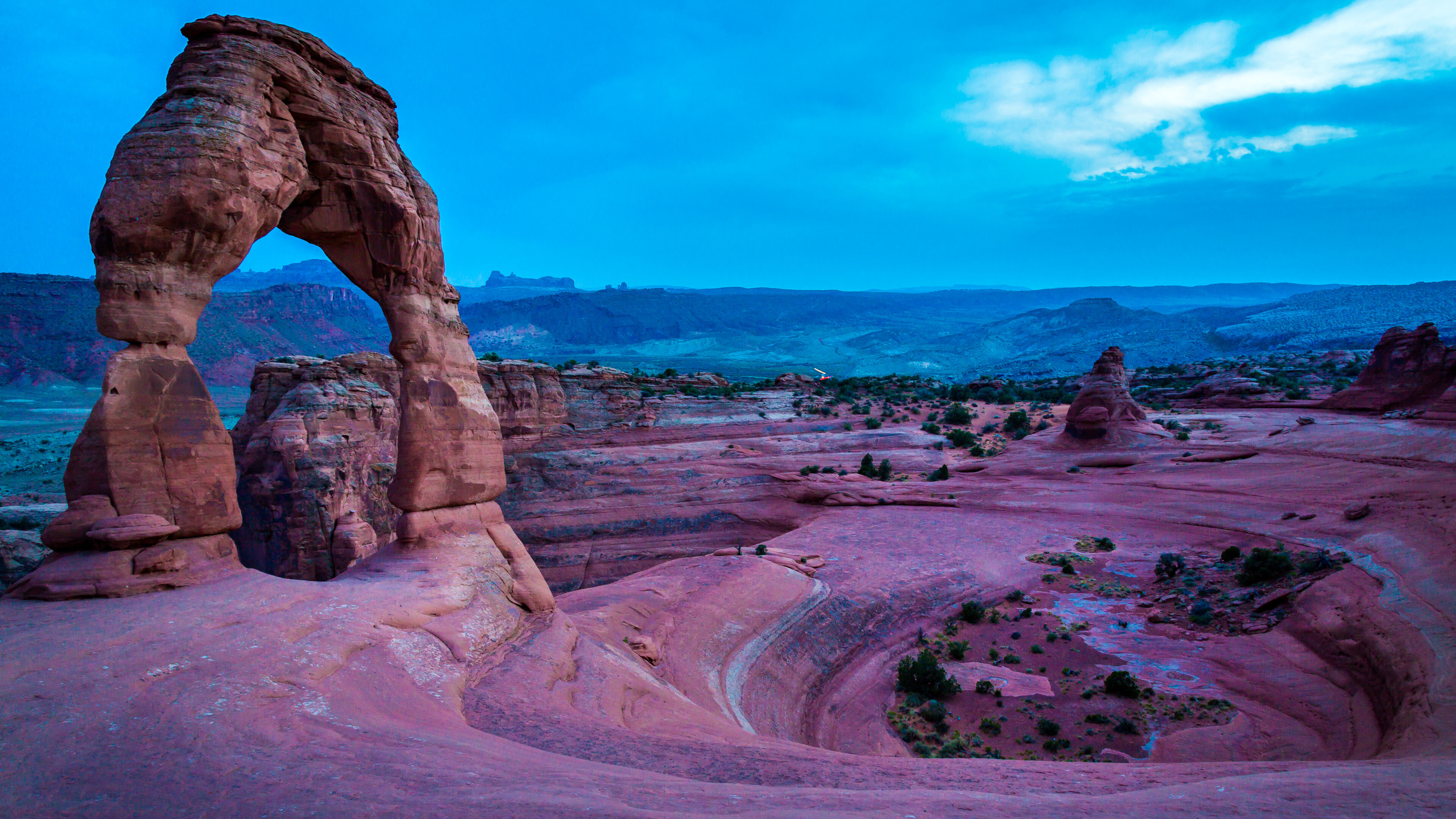 Delicate Arch, Geology Wallpaper, 3840x2160 4K Desktop