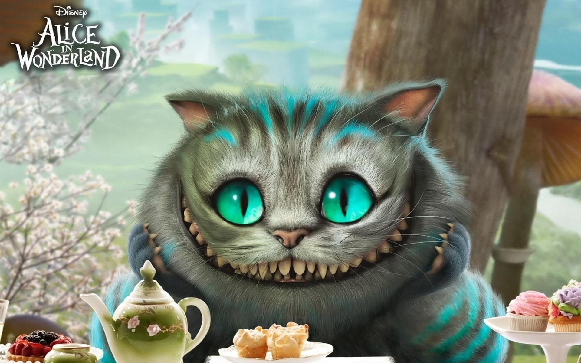 Alice in Wonderland, Cheshire Cat Wallpaper, 1920x1200 HD Desktop