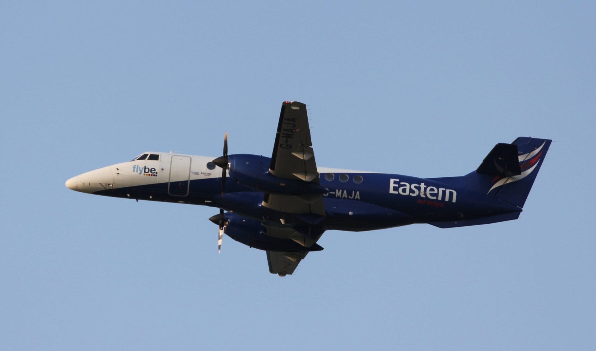 Jetstream 41, Eastern Airways, Flybe franchise, Teesside, 1920x1140 HD Desktop