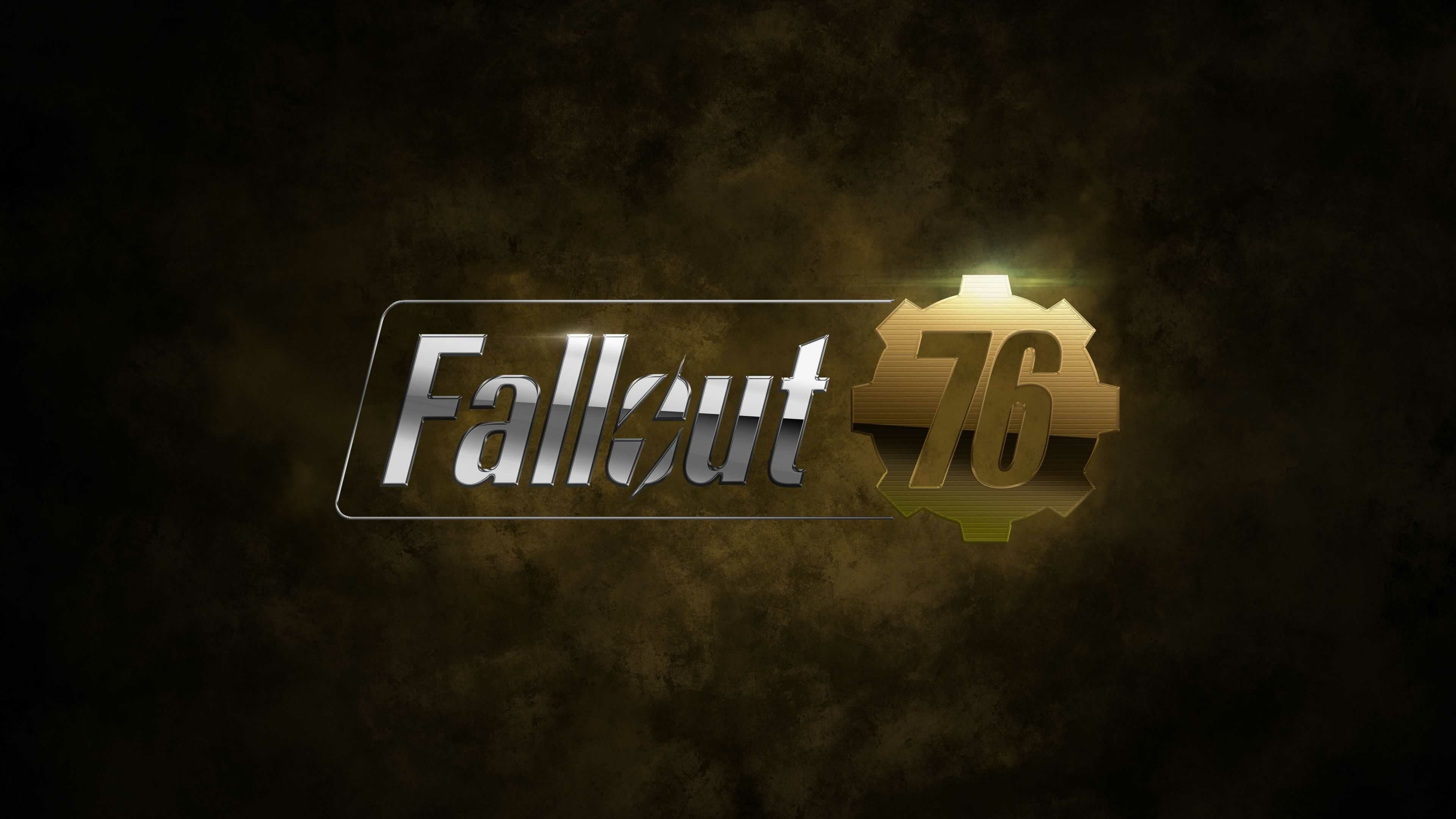 Logo, Fallout Wallpaper, 3840x2160 4K Desktop