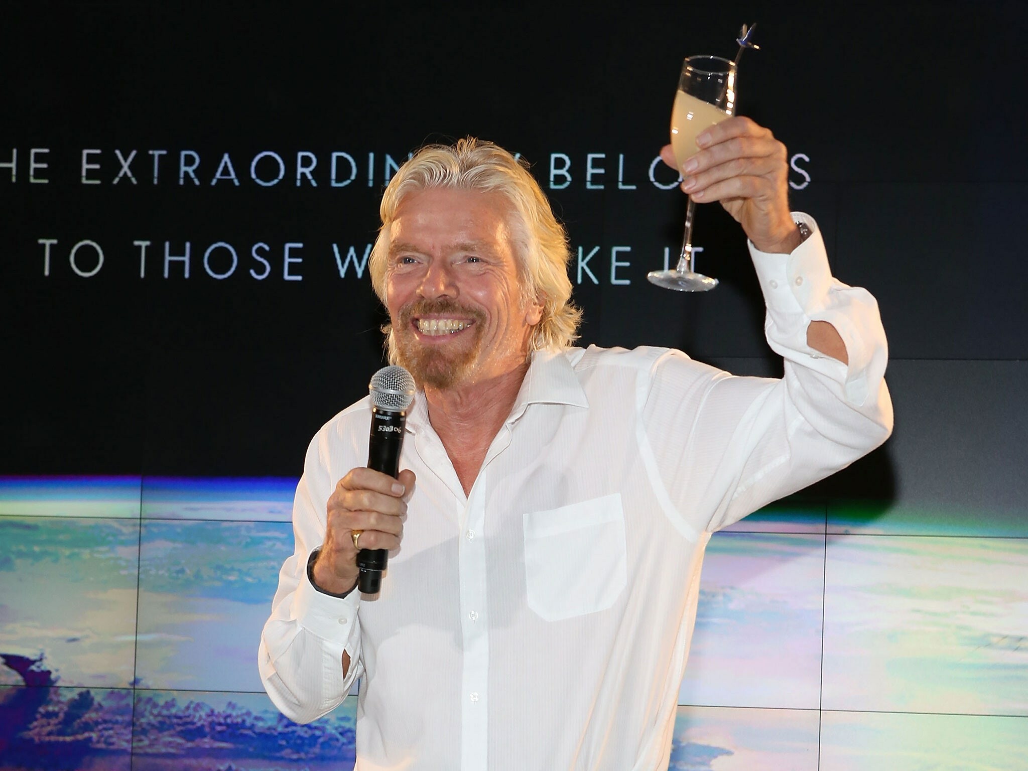 Richard Branson, Climate change advocate, Space tourism pioneer, Travel industry, 2050x1540 HD Desktop