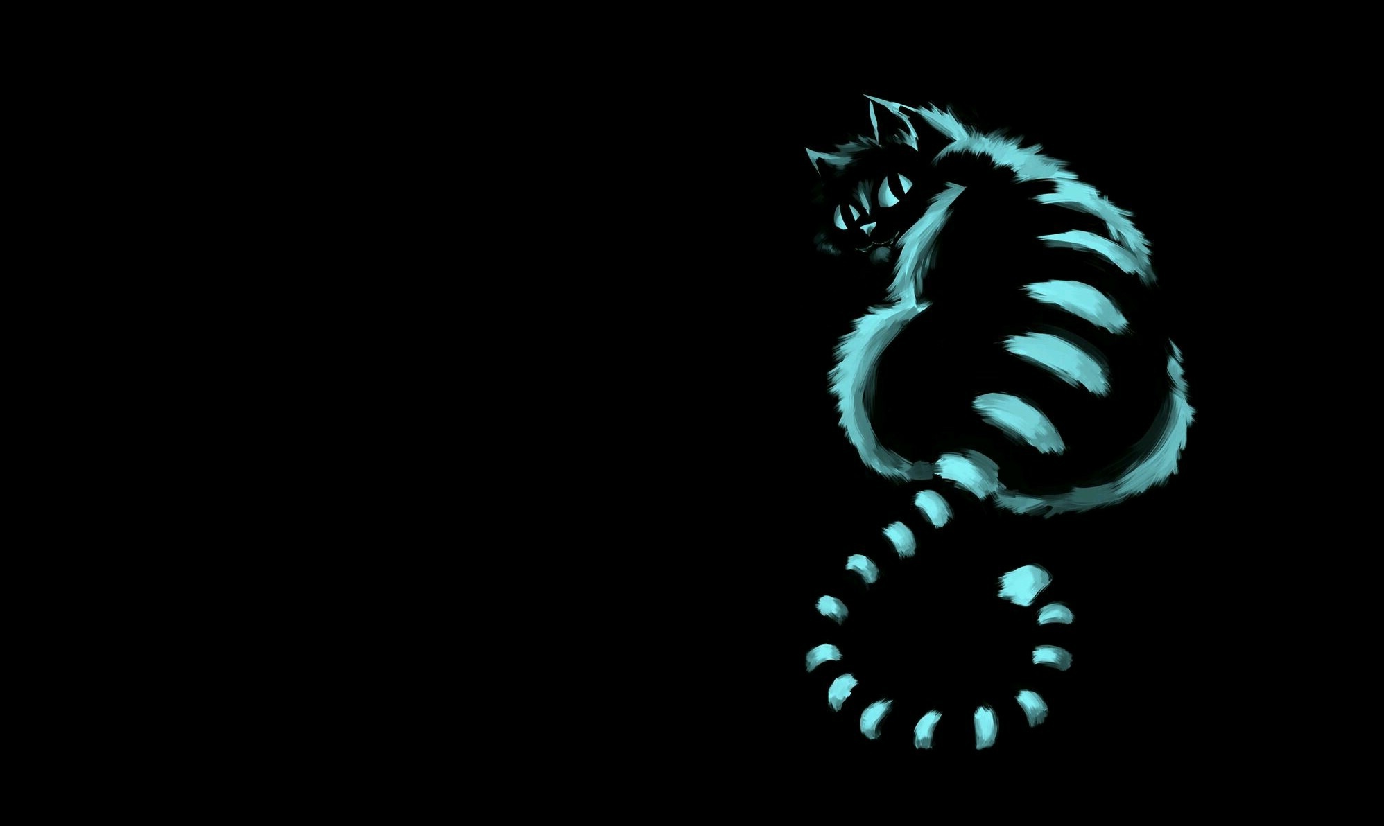 Cheshire Cat, Artistic cat, Wallpaper resolution, ID1129964, 2000x1200 HD Desktop