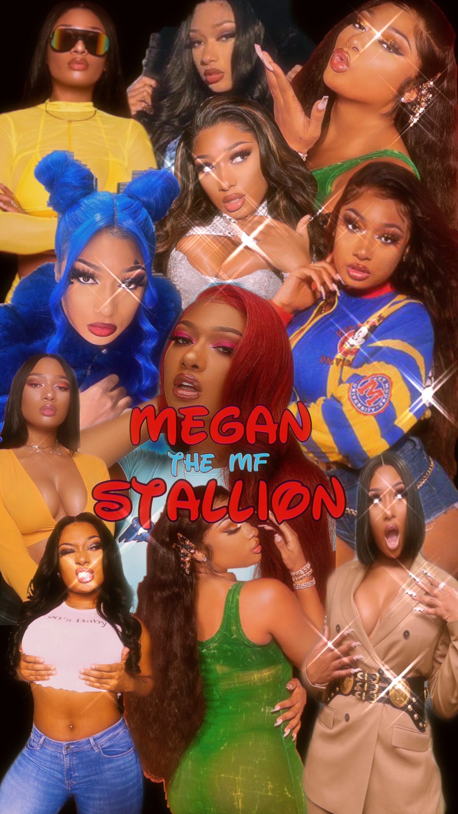 Megan Thee Stallion, Wallpaper, Bad girl, 1950x3470 HD Phone