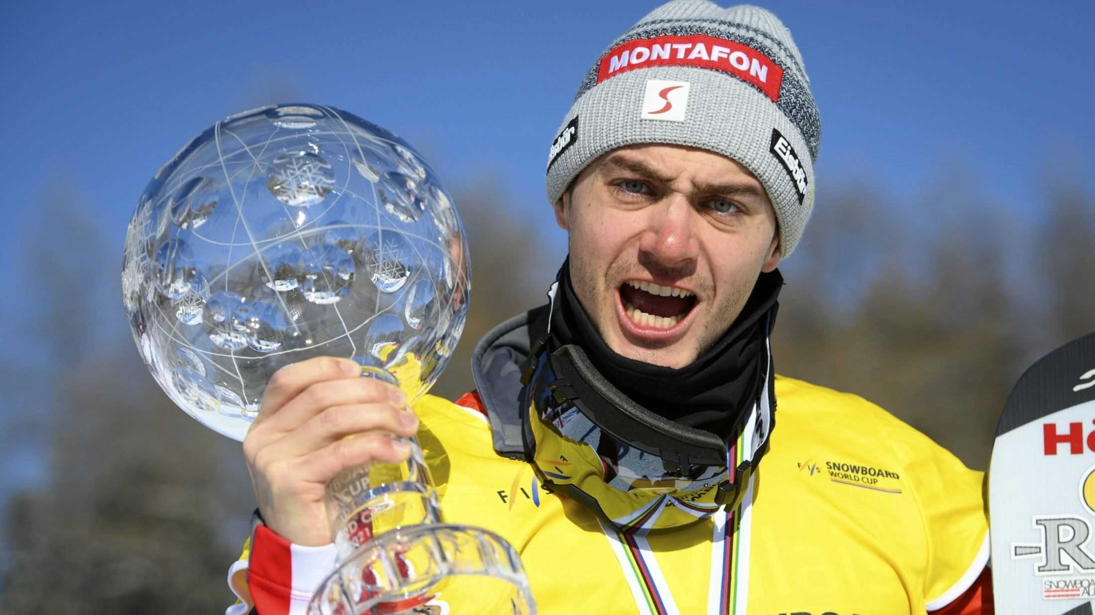 Crystal Globe trophy, Alessandro Hammerle Wallpaper, 2200x1240 HD Desktop