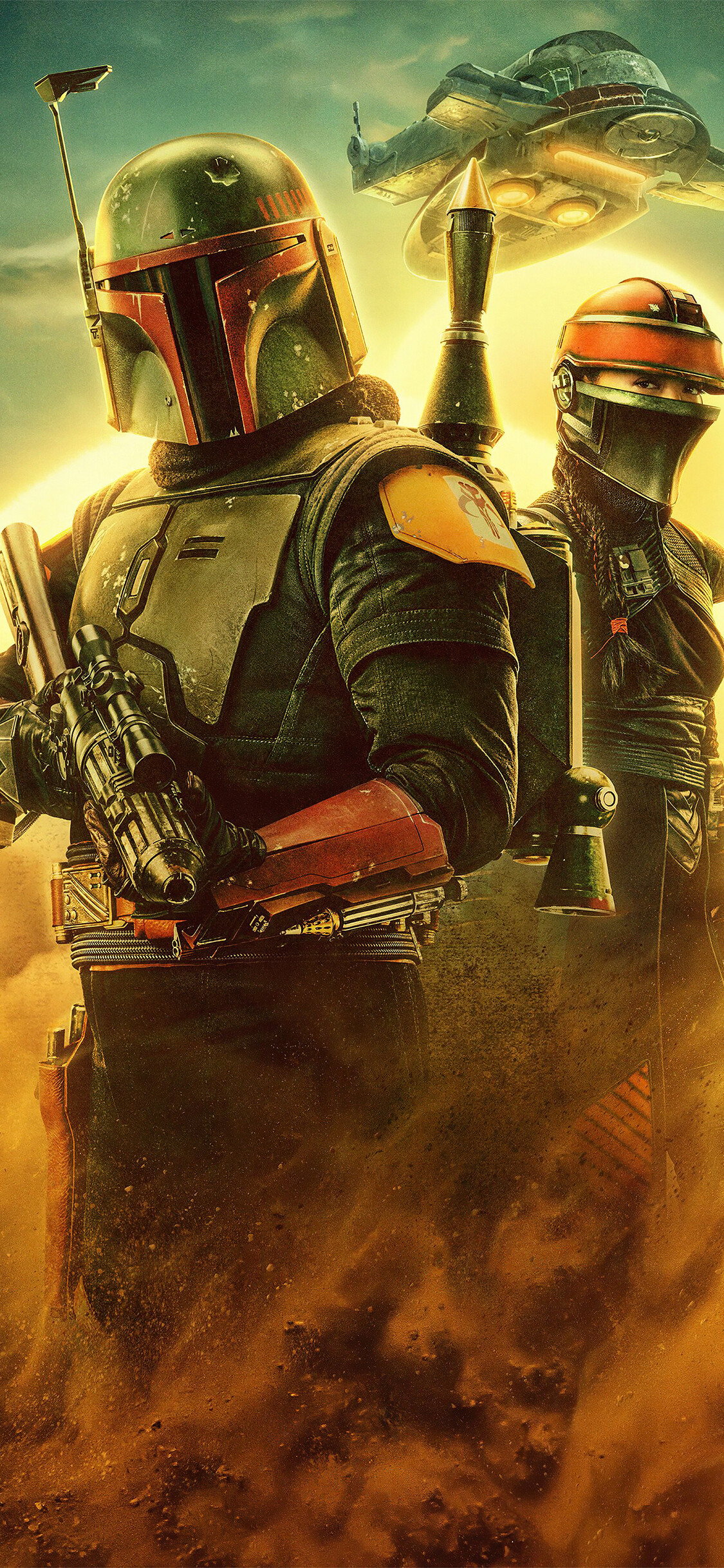 The Book of Boba Fett, iPhone XS, HD wallpapers, Star Wars, 1130x2440 HD Phone