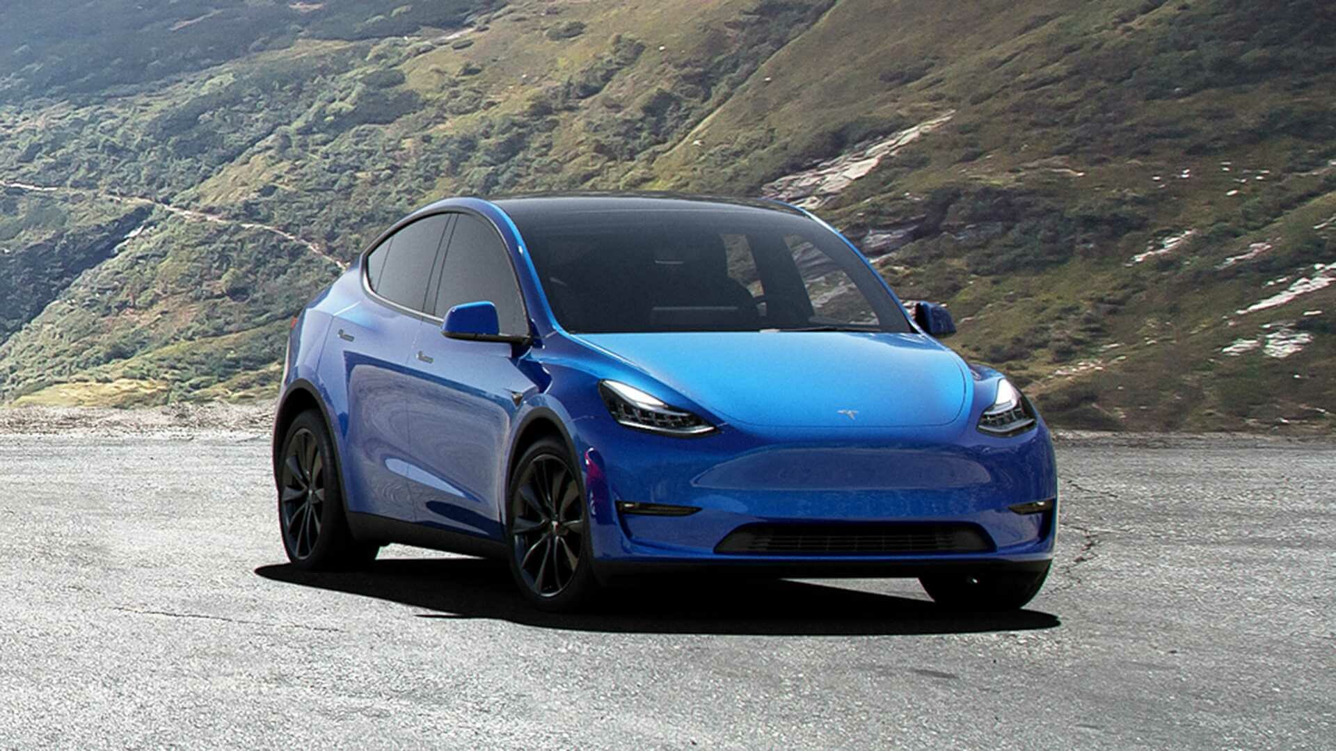 Long Range, Tesla Model Y Wallpaper, 1920x1080 Full HD Desktop