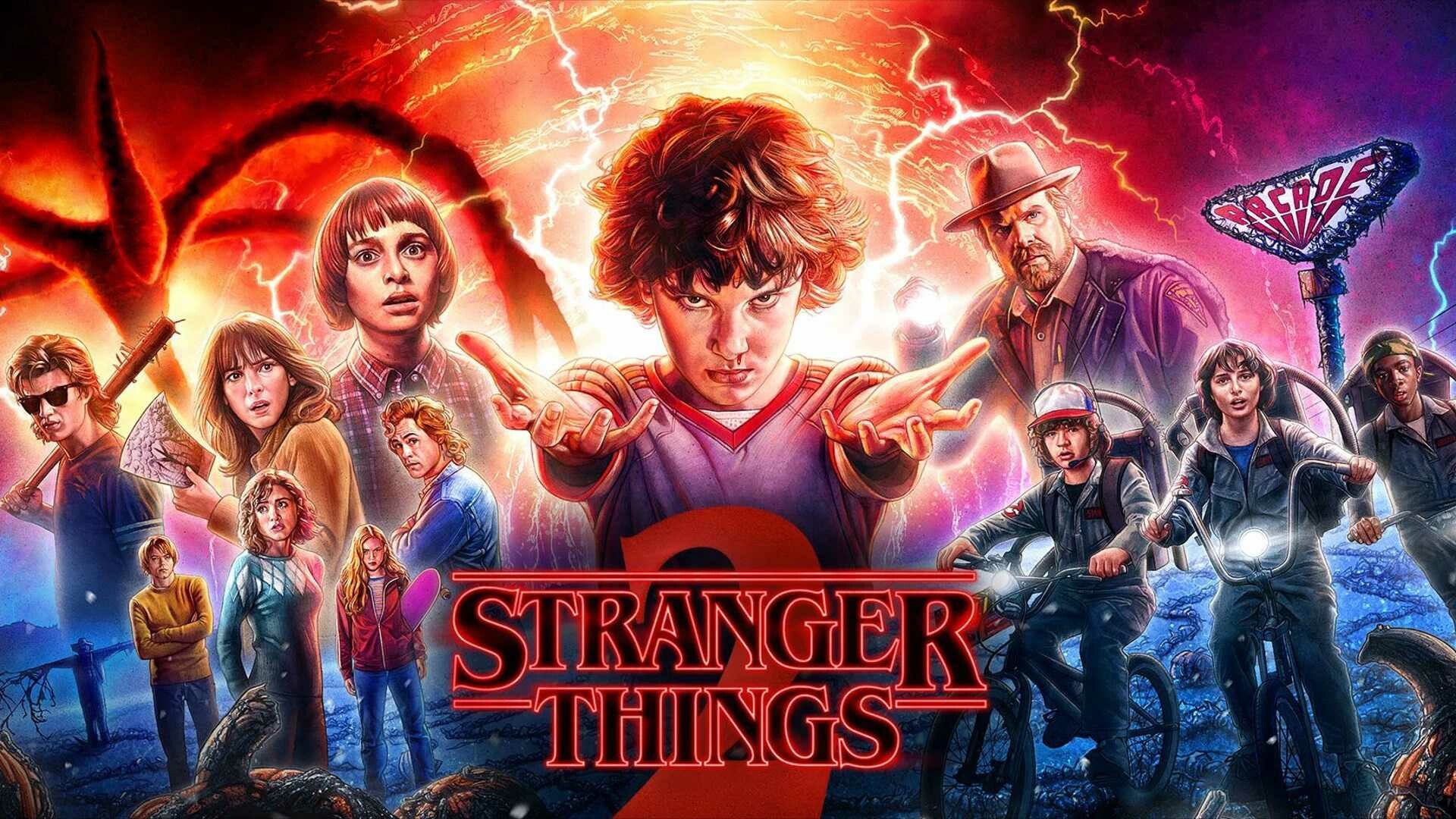 Stranger Things, Wallpaper, Vobss, 1920x1080 Full HD Desktop