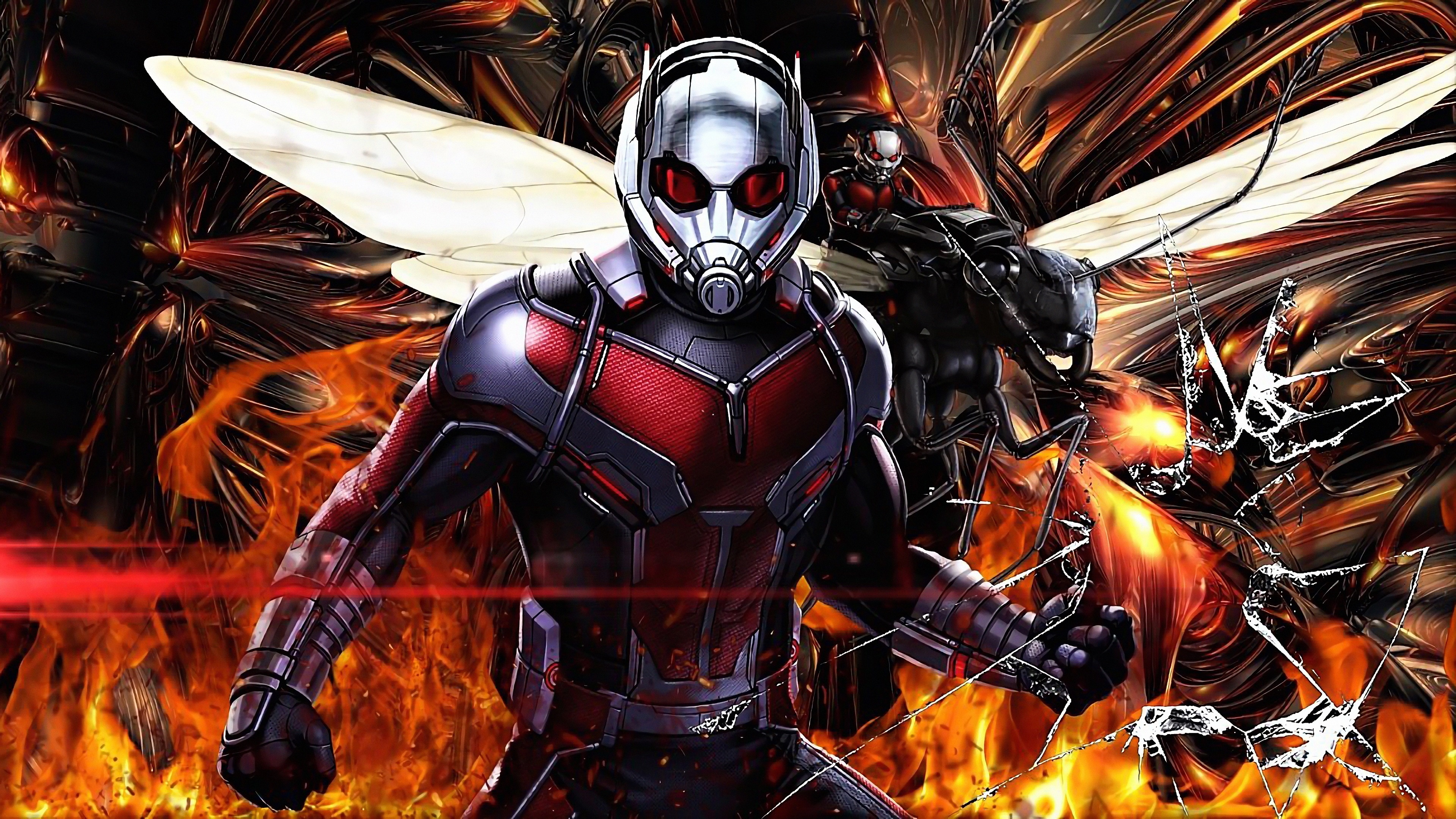 Ant-Man, HD desktop wallpaper, 4K resolution, Stunning, 3840x2160 4K Desktop