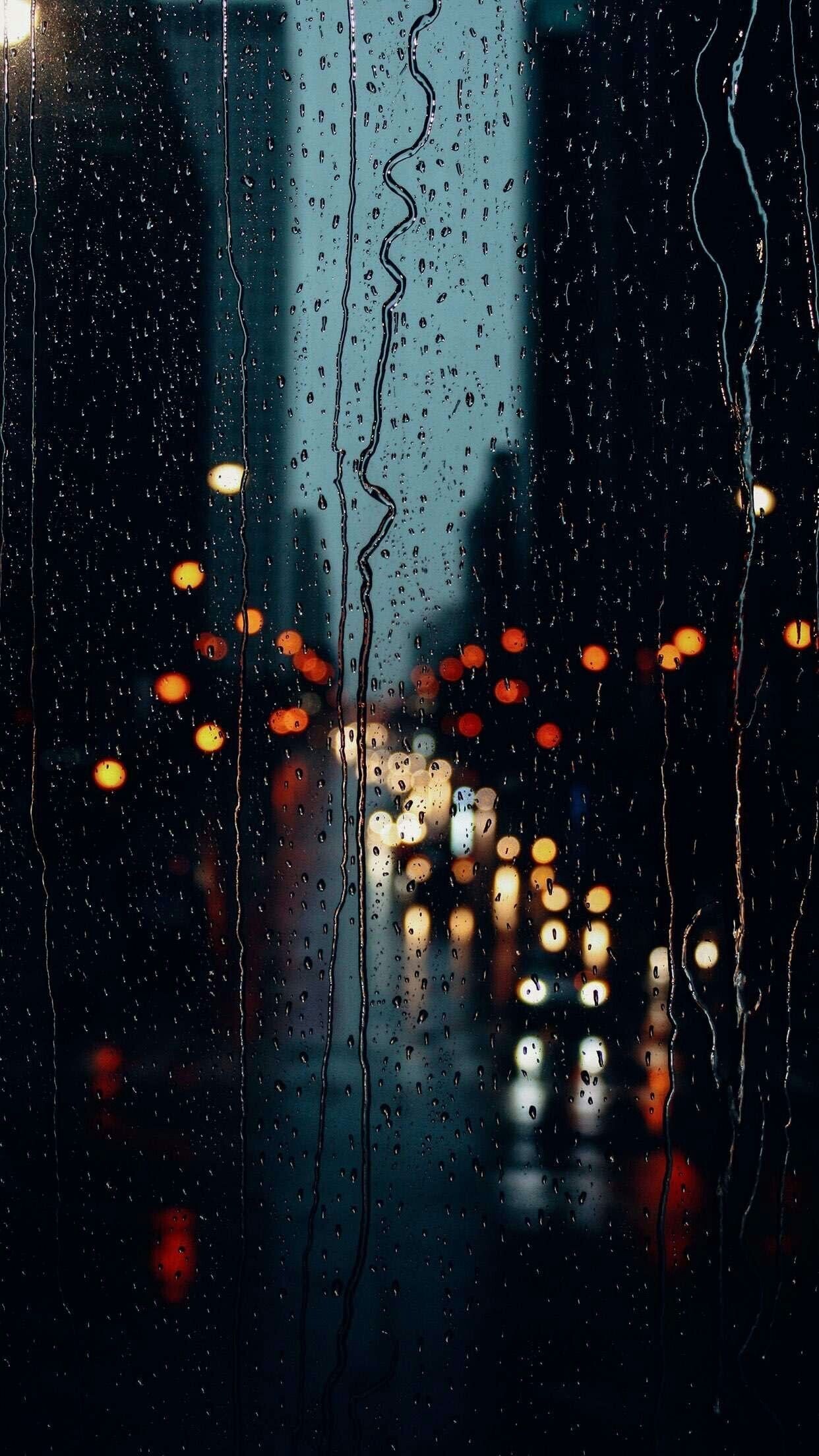 Glass (Other), Anime rain, Zoey Peltier, Glass wallpaper, 1250x2210 HD Phone