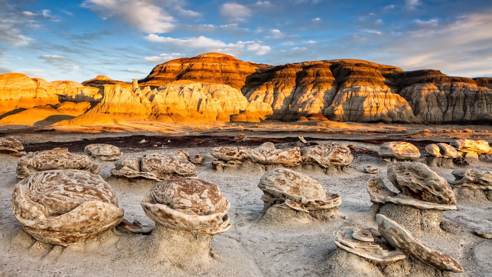 Bisti Badlands, Wilderness adventure, New Mexico, 1920x1080 Full HD Desktop