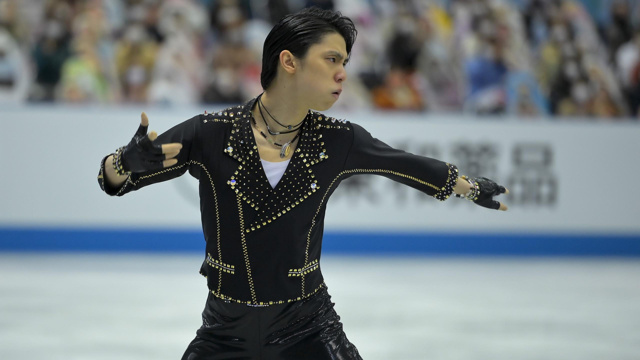 Yuzuru Hanyu, Winter Olympics 2022, Figure Skating Title, 2560x1440 HD Desktop