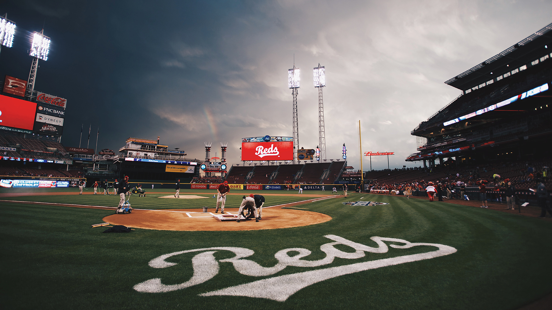 Great American Ball Park, Cincinnati Reds Wallpaper, 1920x1080 Full HD Desktop