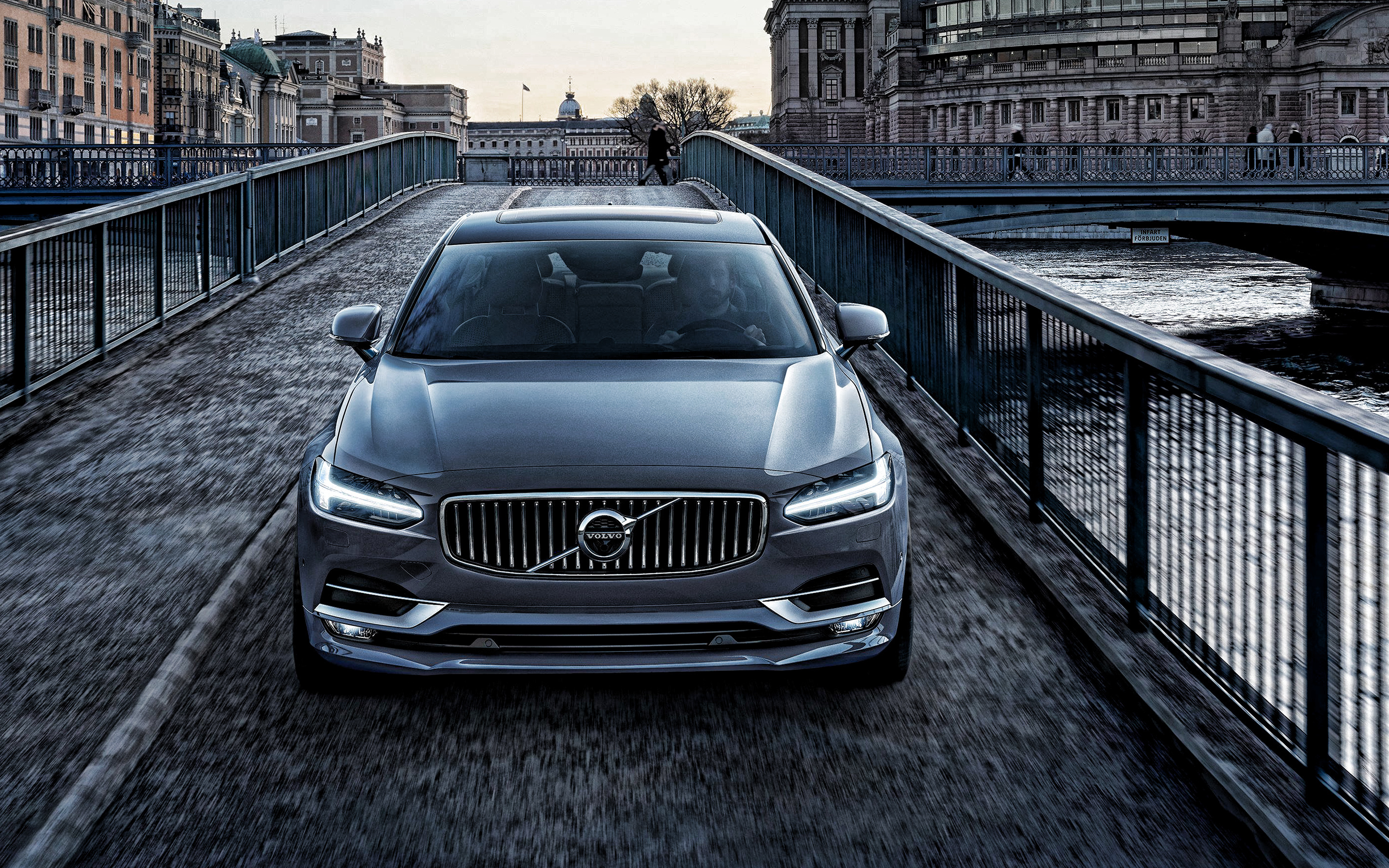 S90 2019 Front View, Volvo Wallpaper, 2880x1800 HD Desktop