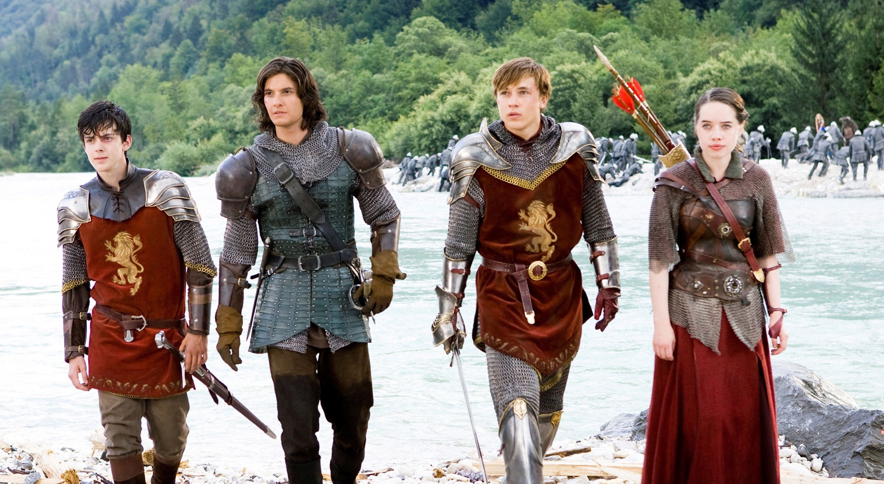 Narnia, Chronicles of Narnia, Prince Caspian, Las cronicas de Narnia, 3000x1640 HD Desktop