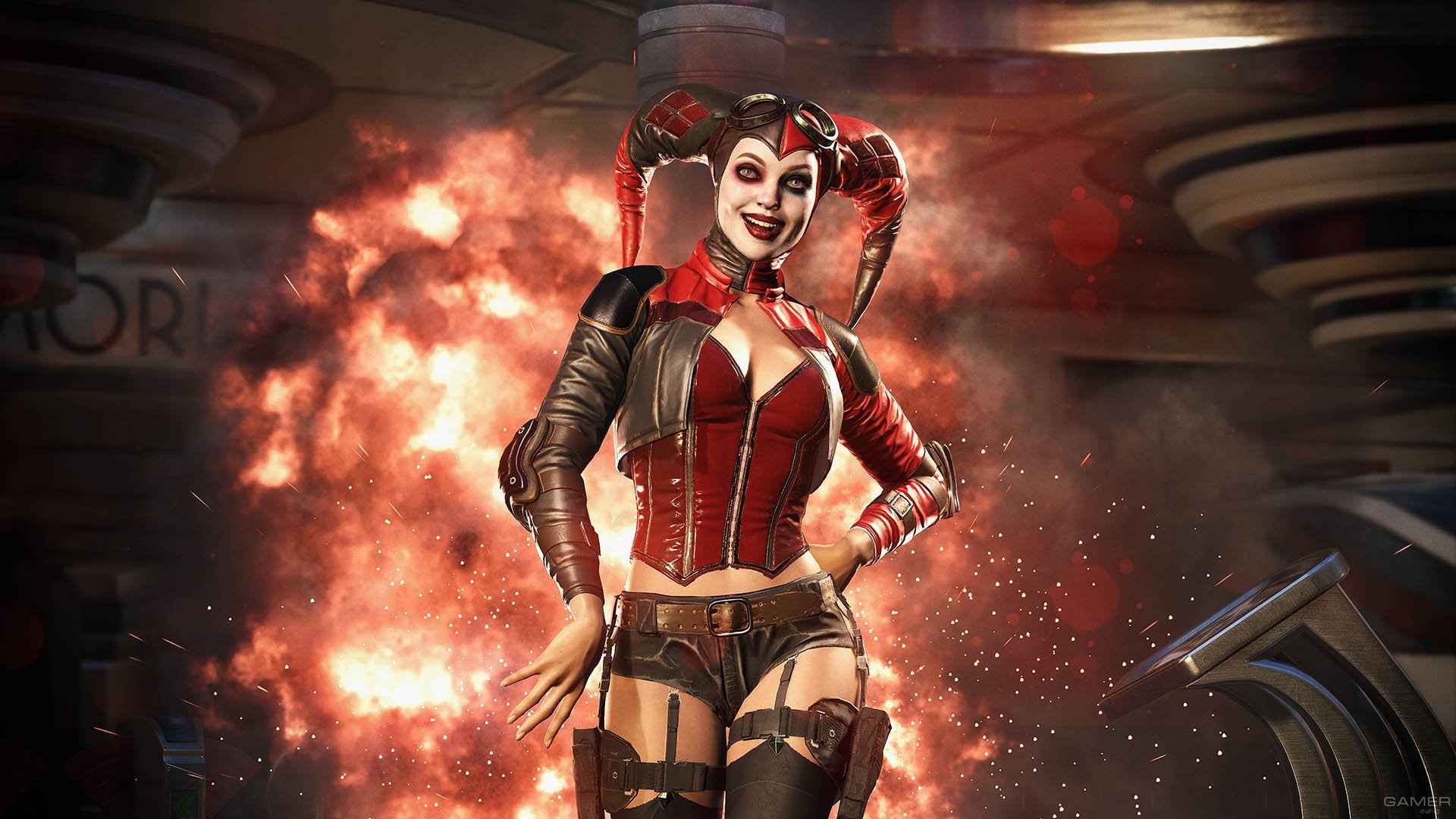 Harley Quinn, Injustice 2 Wallpaper, 1920x1080 Full HD Desktop