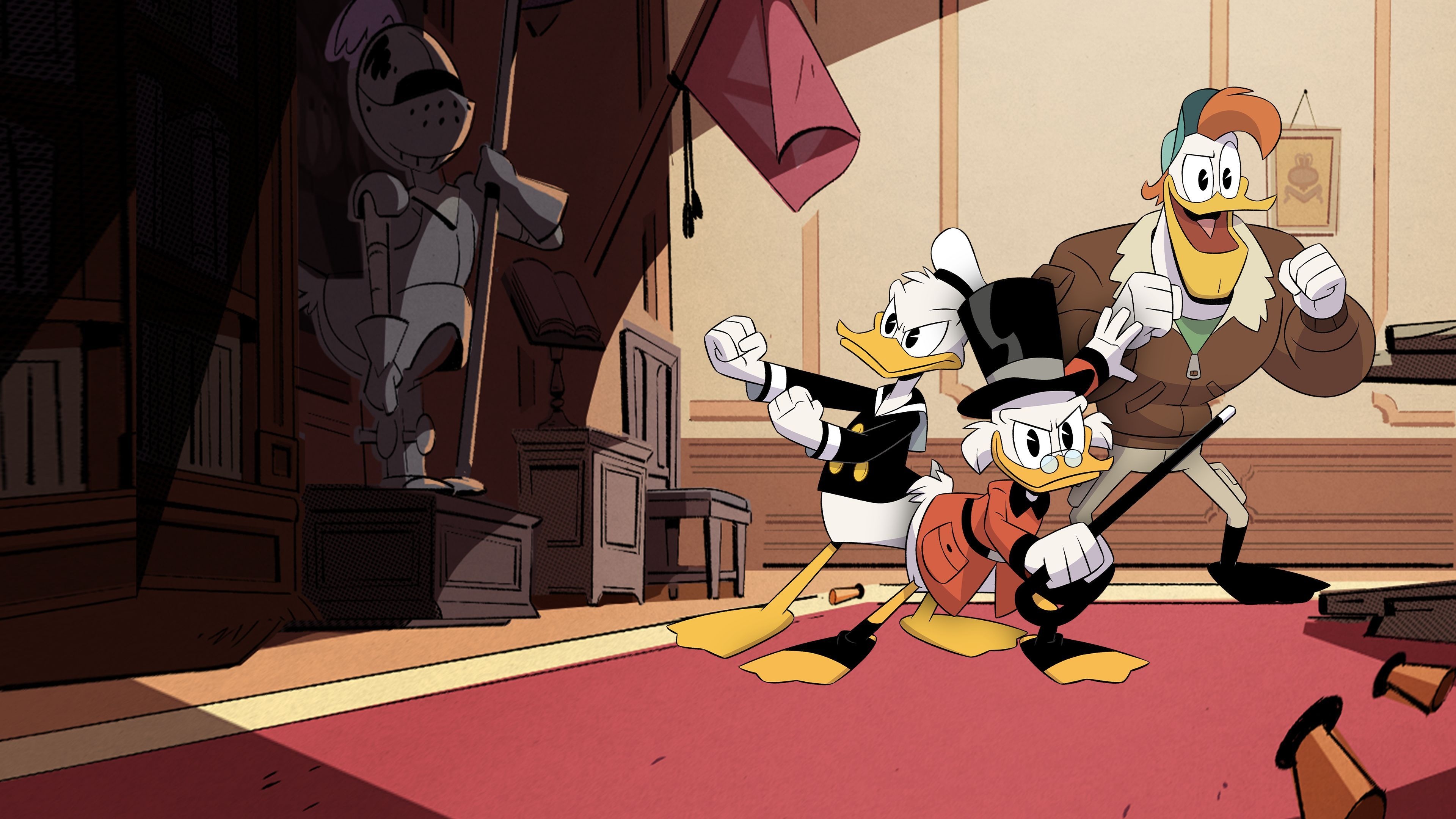 DuckTales Animation, Disney Ducktales, Duck Tales, Disney duck, 3840x2160 4K Desktop