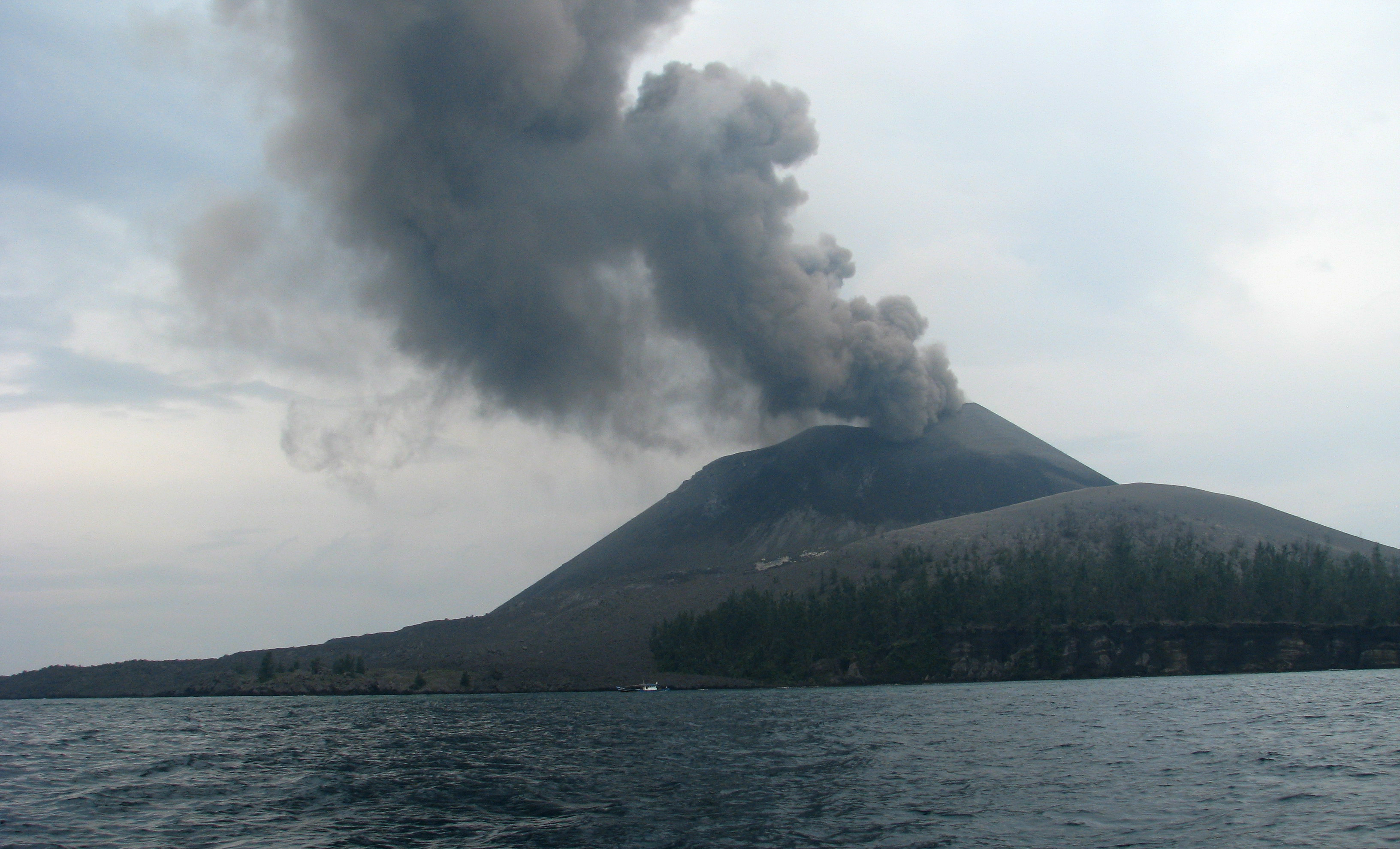 Krakatoa Volcano, Travels, Kidzera, Krakatoa, 3270x1980 HD Desktop