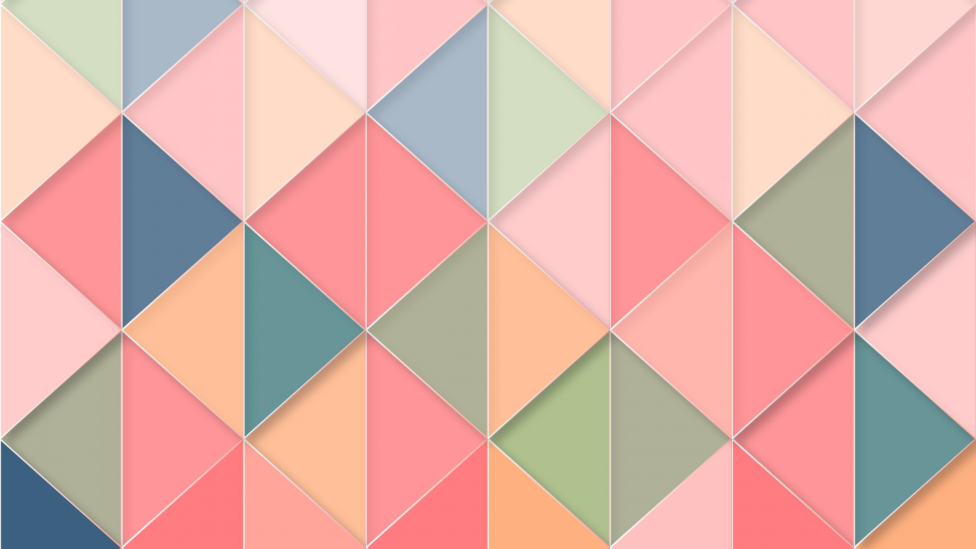 Squares, Geometric Abstract Wallpaper, 3840x2160 4K Desktop