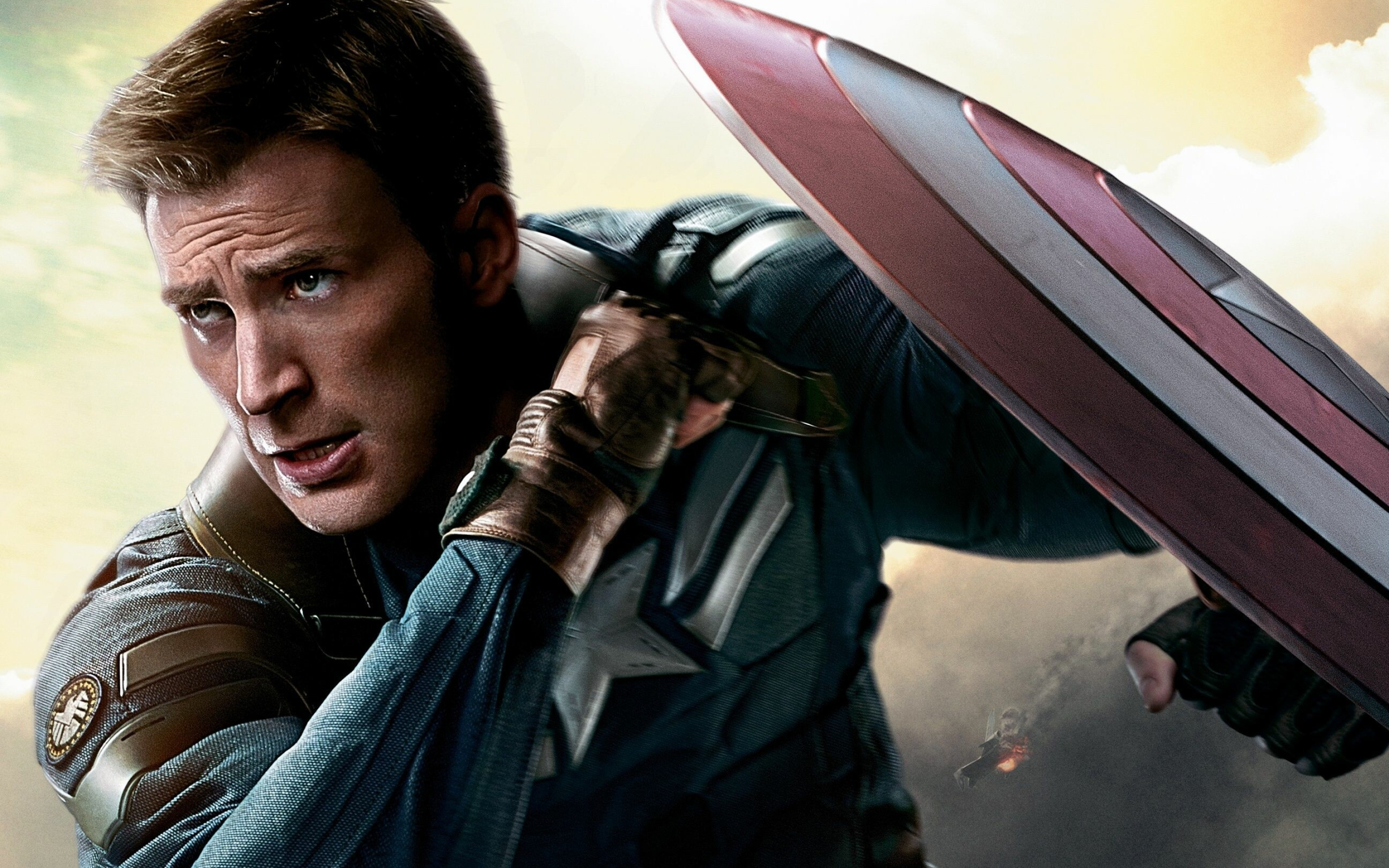 Chris Evans, Captain America Wallpaper, 2880x1800 HD Desktop