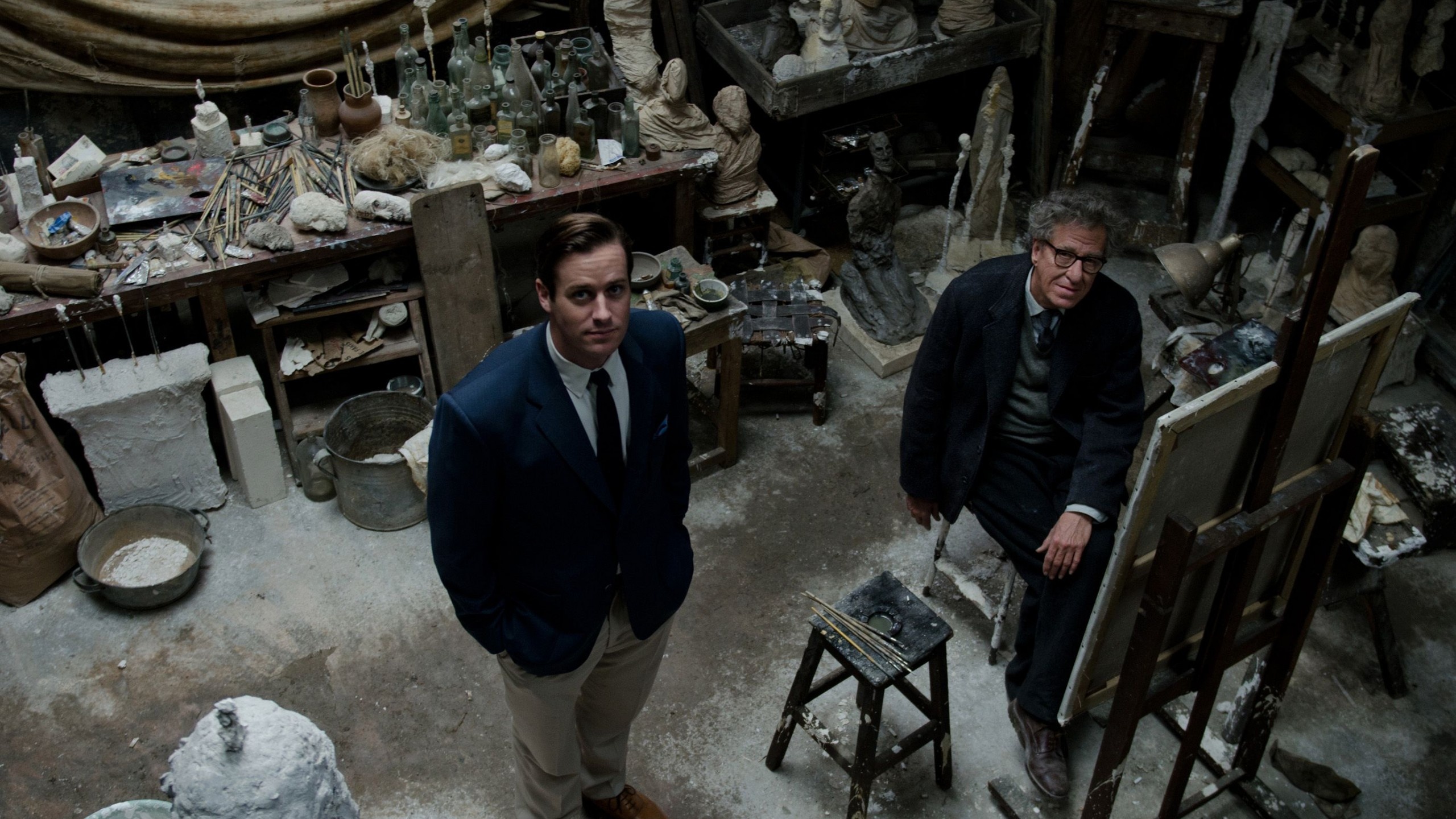 Geoffrey Rush, Final Portrait, Best movies, 2560x1440 HD Desktop