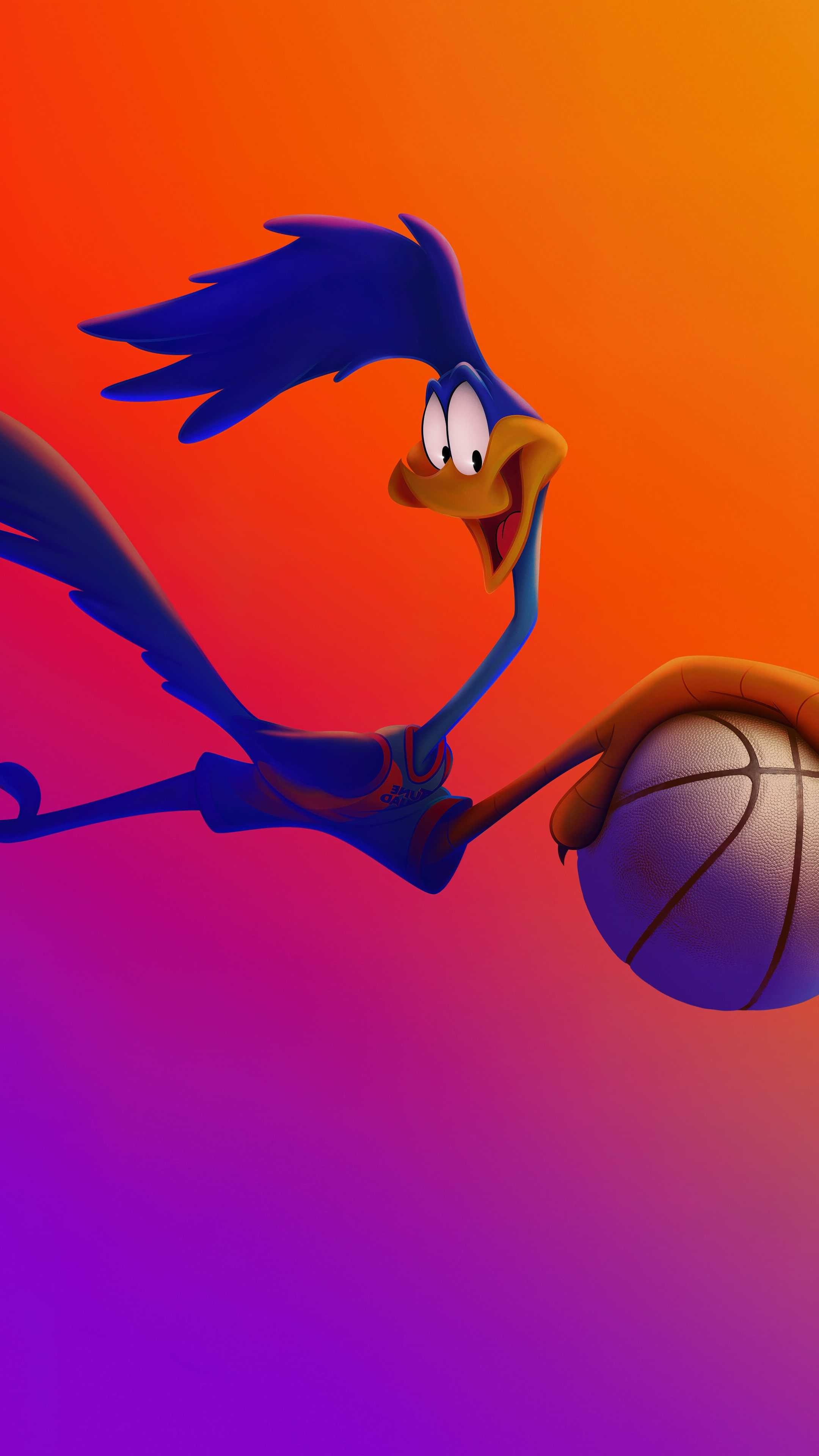 Road Runner, Space Jam wallpaper, Vobss wallpapers, Wallpaper collection, 2160x3840 4K Phone