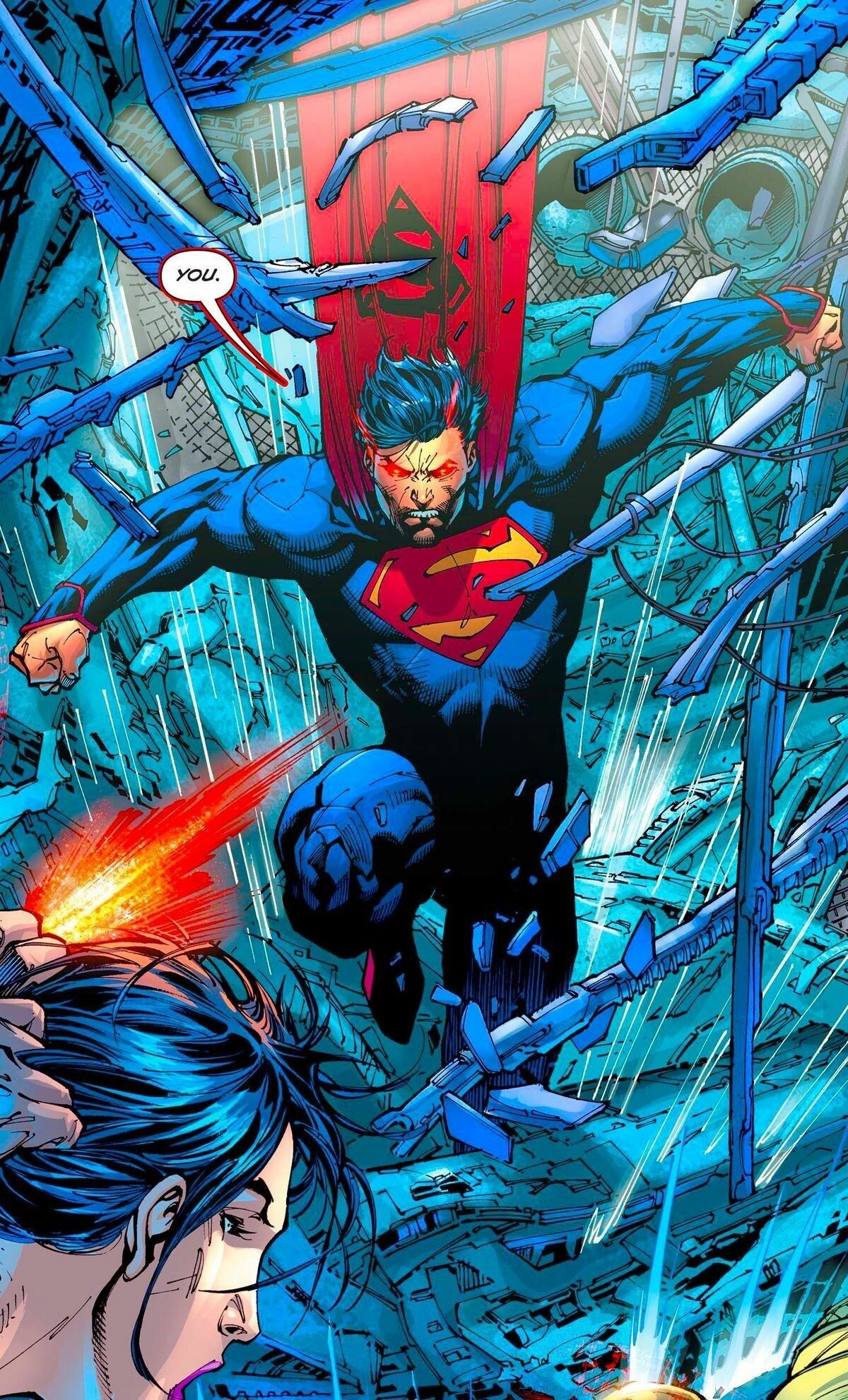 Superman art, Jim Lee, Batman and Superman, 1200x1990 HD Phone