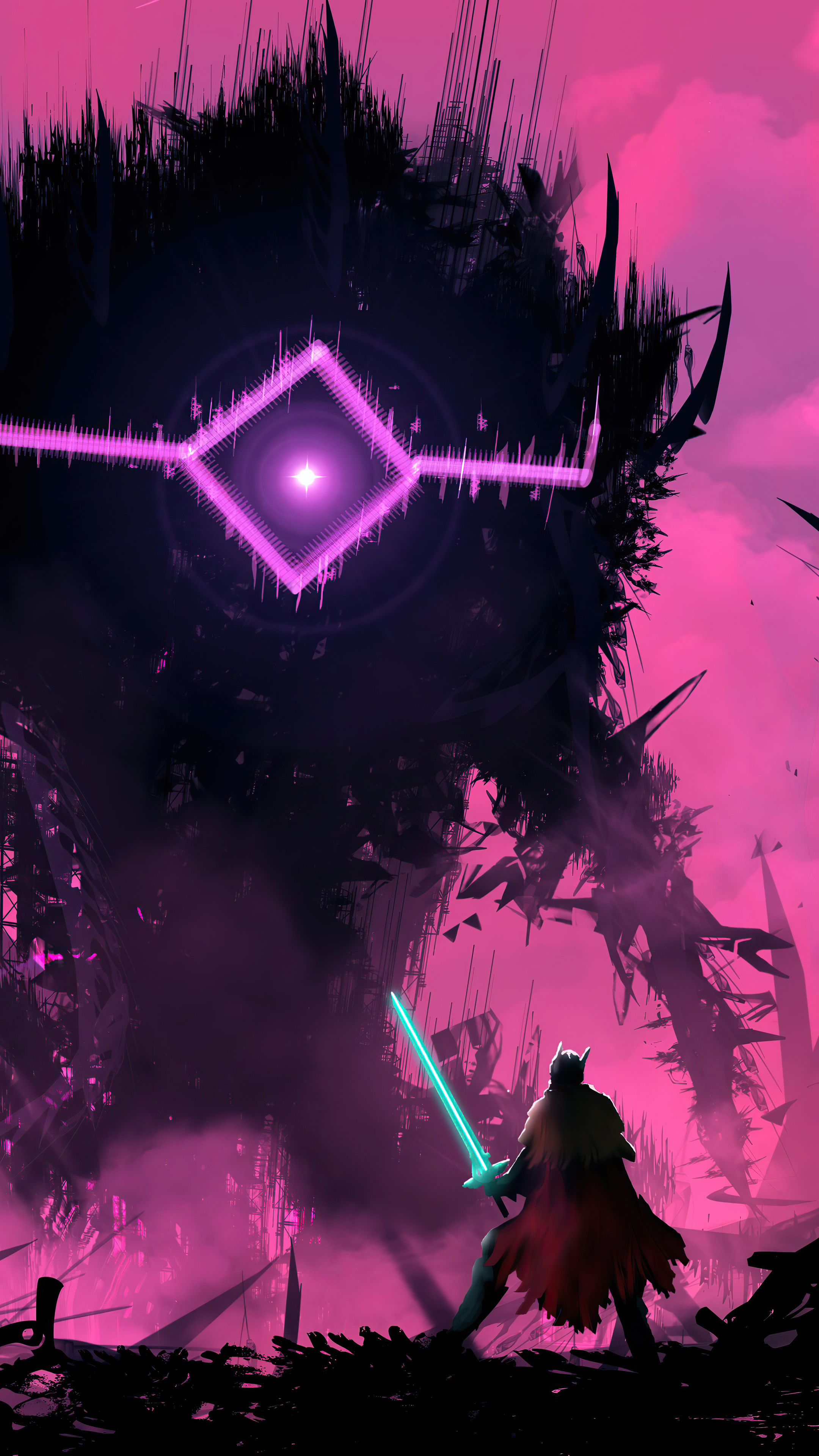 Judgement, Hyper Light Drifter Wallpaper, 2160x3840 4K Phone