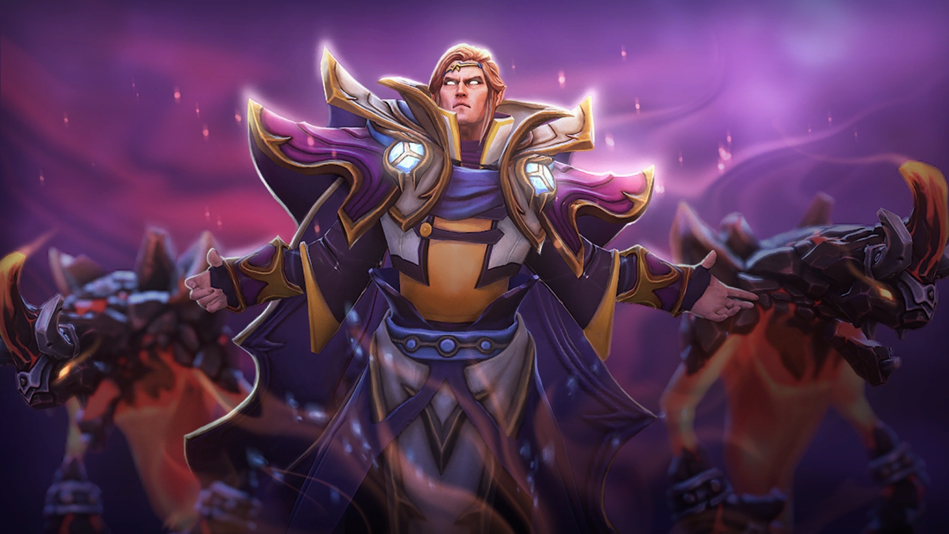 Invoker, Dota 2, Fighting video game, Wallpaper masterpiece, 1920x1080 Full HD Desktop