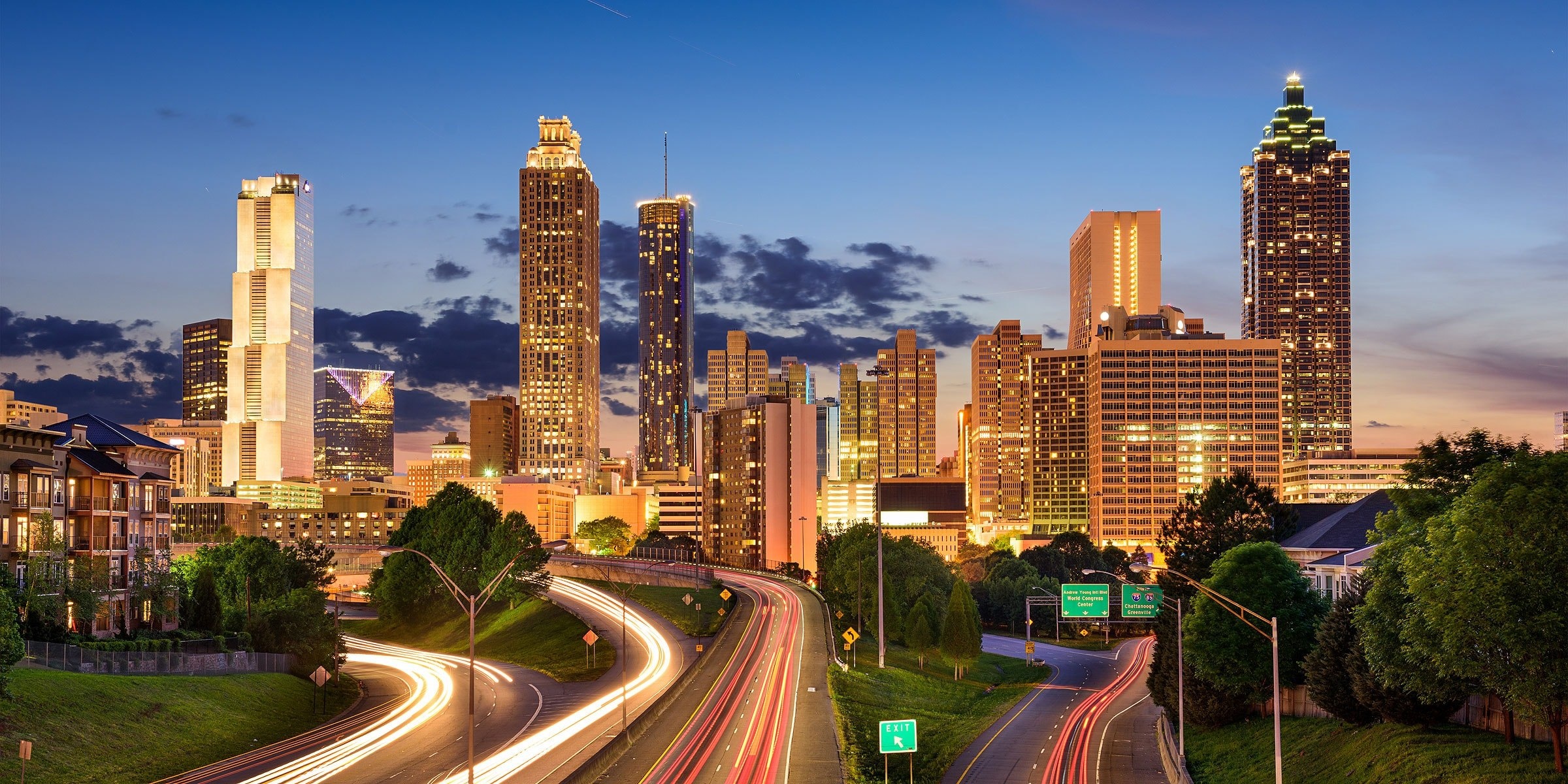 Atlanta, Travels, Tourism, Desktop, 2400x1200 Dual Screen Desktop