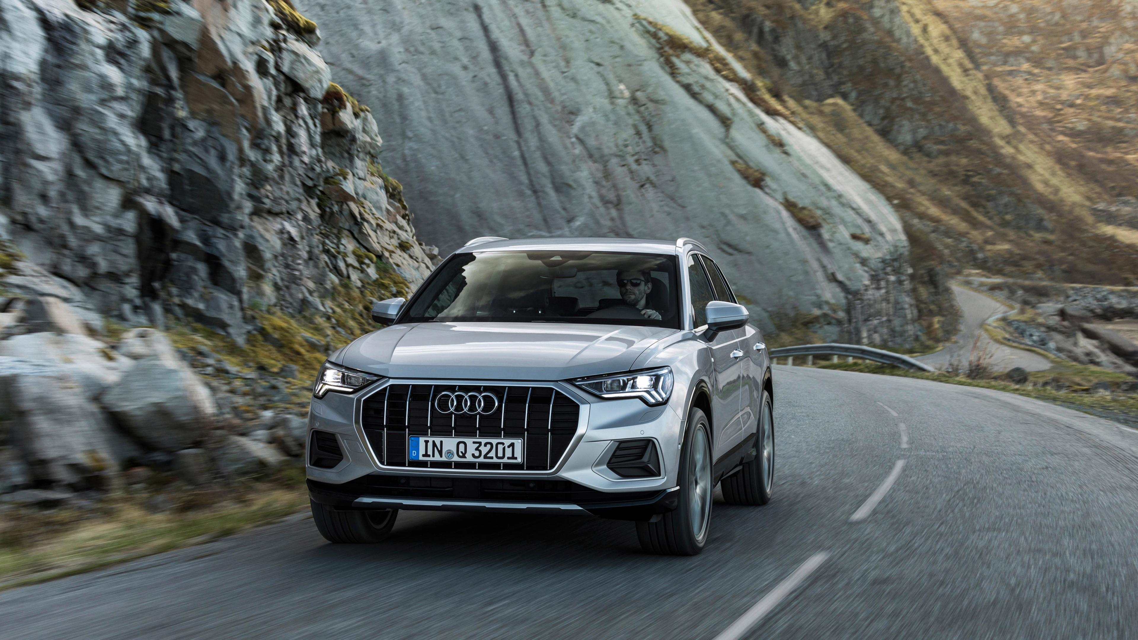 Audi Q3, Versatile crossover, Stylish design, Premium features, 3840x2160 4K Desktop