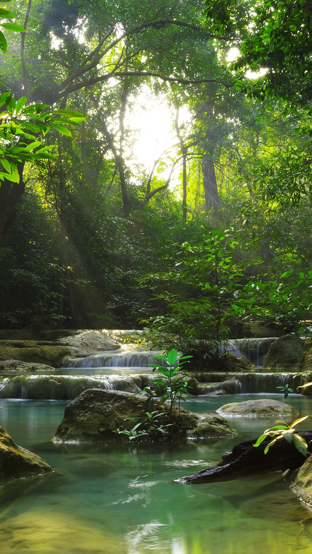 Erawan National Park, Windows 10 Spotlight, 1080x1920 Full HD Phone