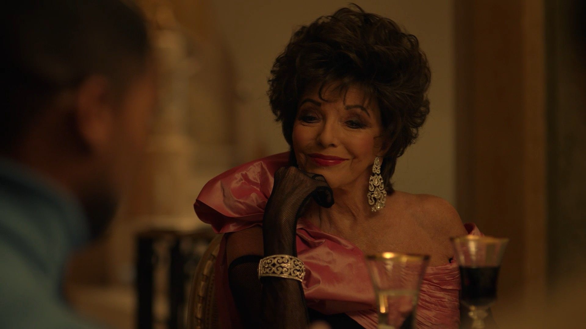 Joan Collins Movies, American Horror Story, Macabre character, Fan favorite, 1920x1080 Full HD Desktop